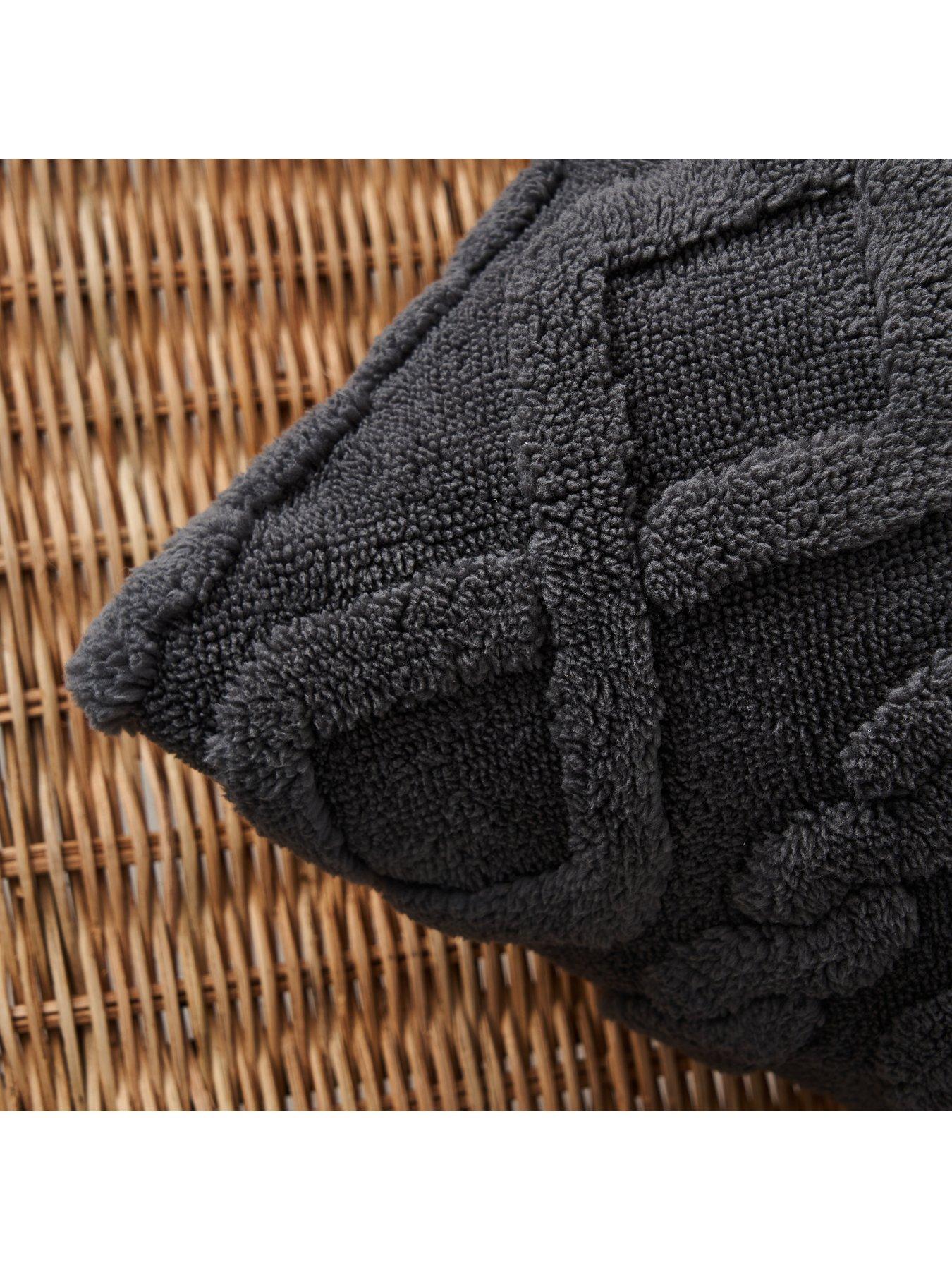 Image 4 of 6 of Very Home Cable Knit Sherpa Cushion
