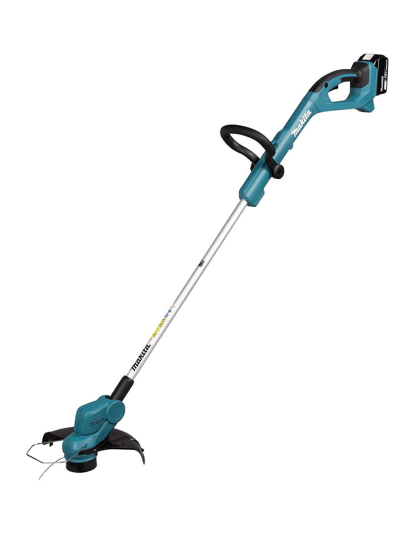 Product photograph of Makita 18v Lxt Line Trimmer 1 X 5ah Battery Amp Fast Charger from very.co.uk