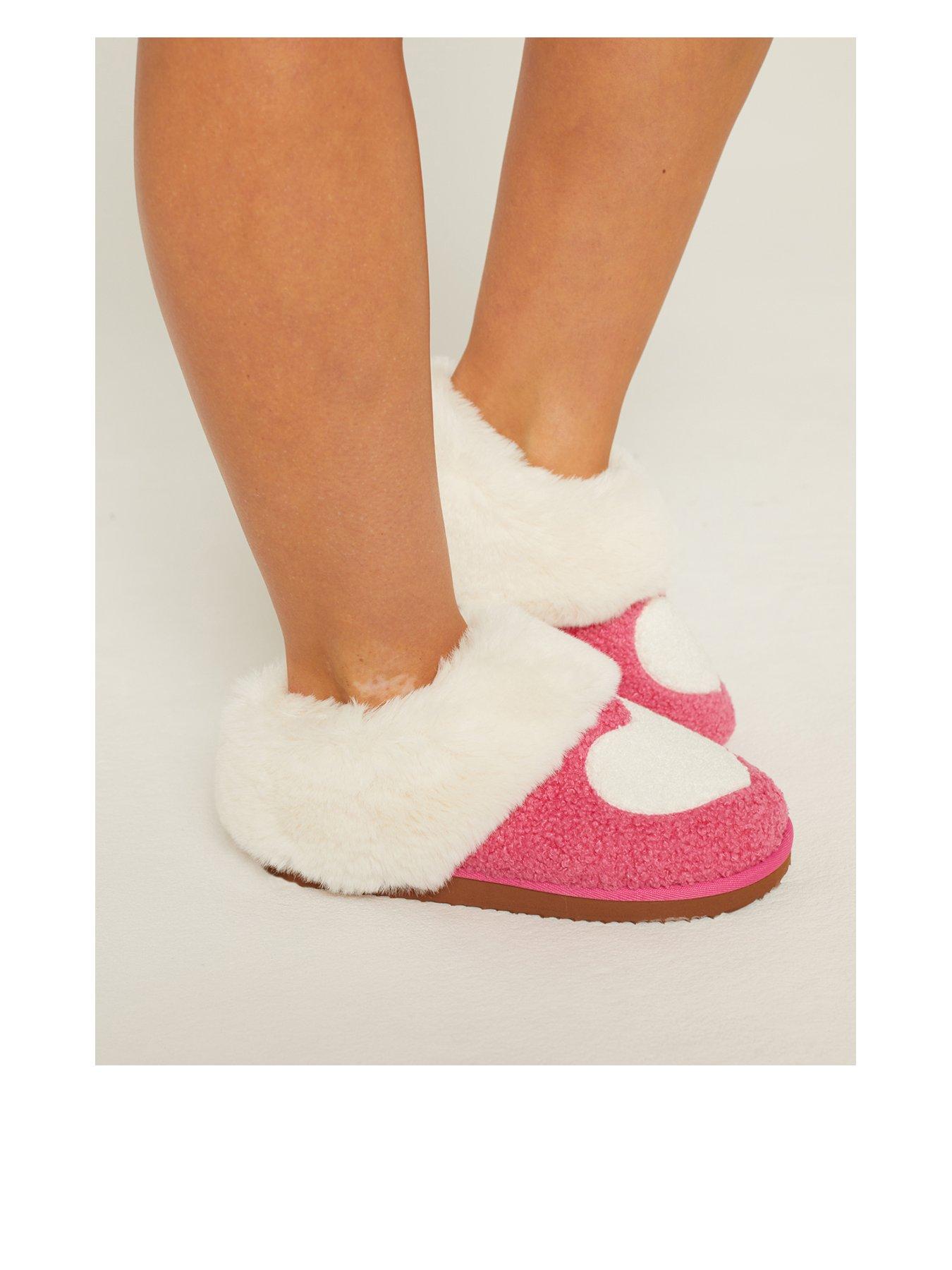 Boux avenue best sale pink slippers