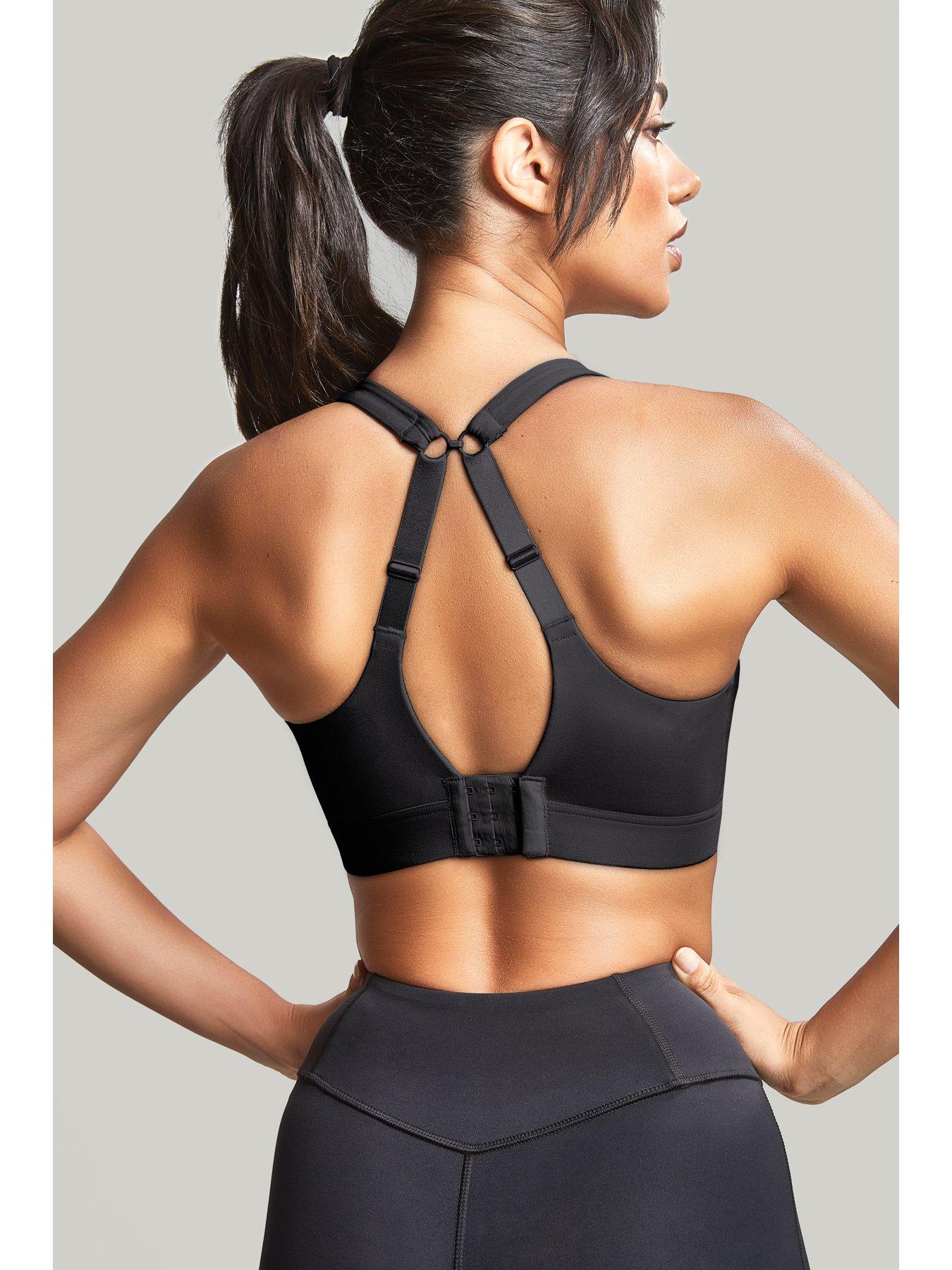 Image 2 of 6 of Panache Sport Panache 'Endurance' Wired Non Padded Sport Bra - Black