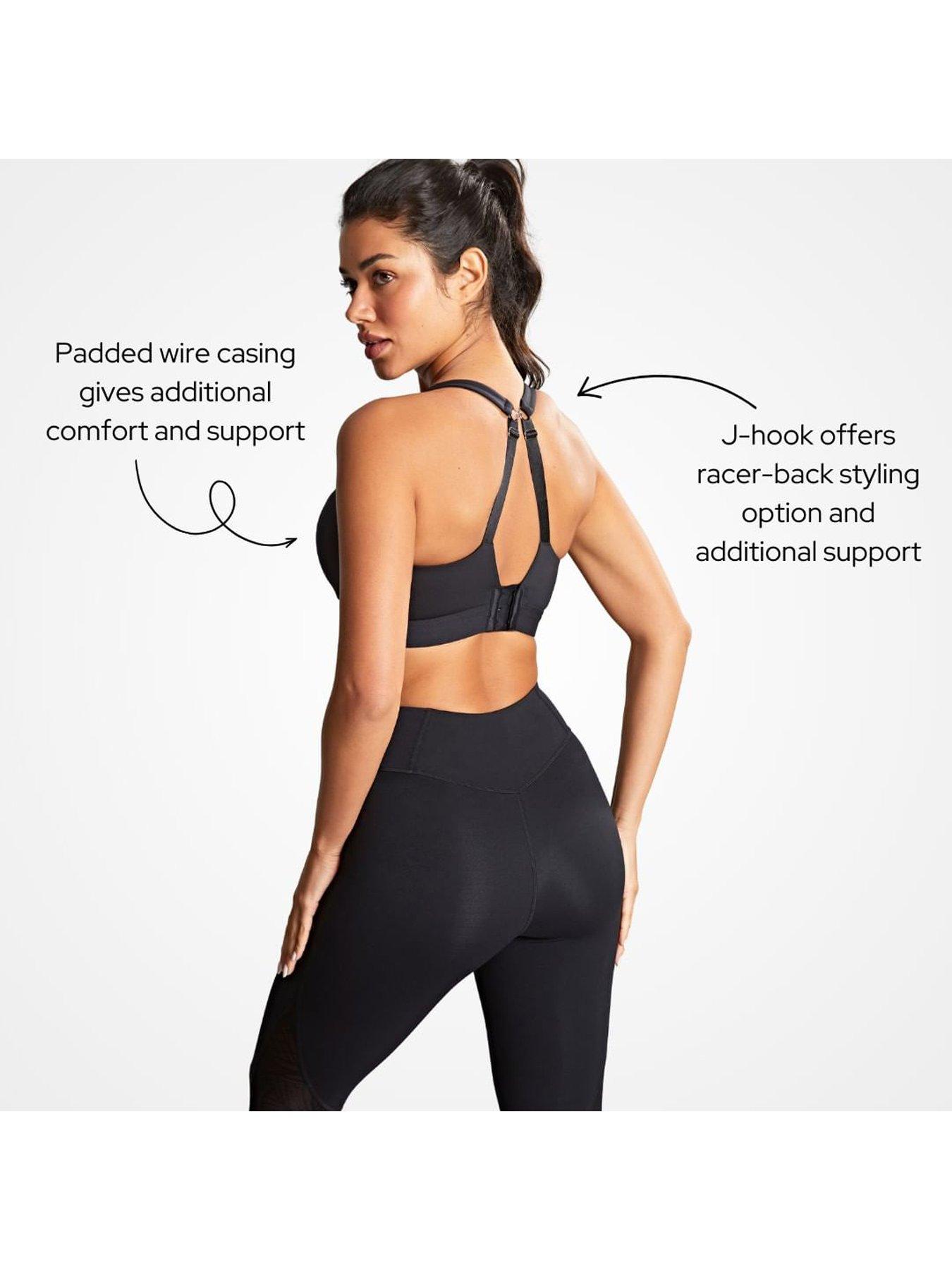 Image 6 of 6 of Panache Sport Panache 'Endurance' Wired Non Padded Sport Bra - Black