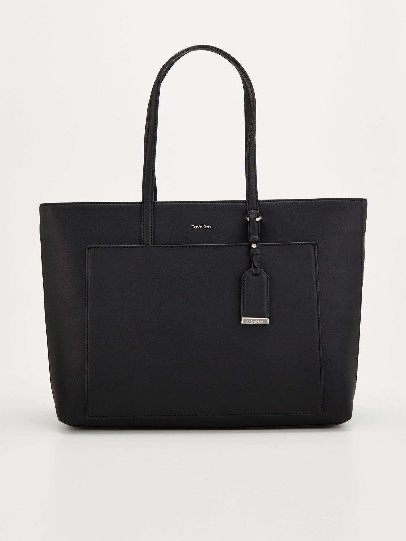 Buy Calvin Klein Women Black Top Handle Solid Hand Bag - NNNOW.com