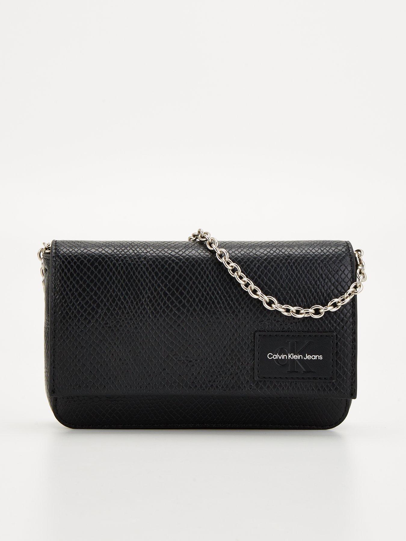 Calvin Klein Lily Saffiano Leather Crossbody