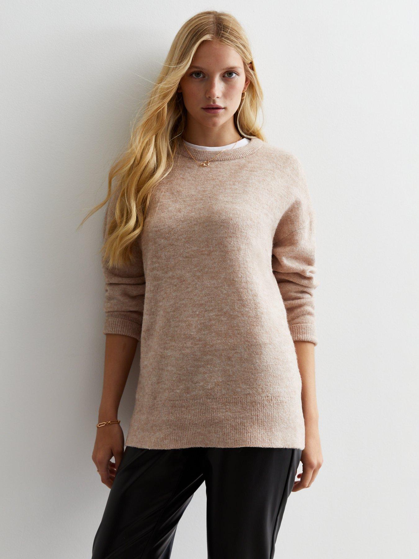 New look hotsell camel jumper