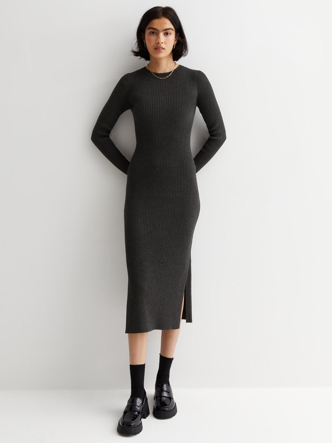 New look shop grey dress