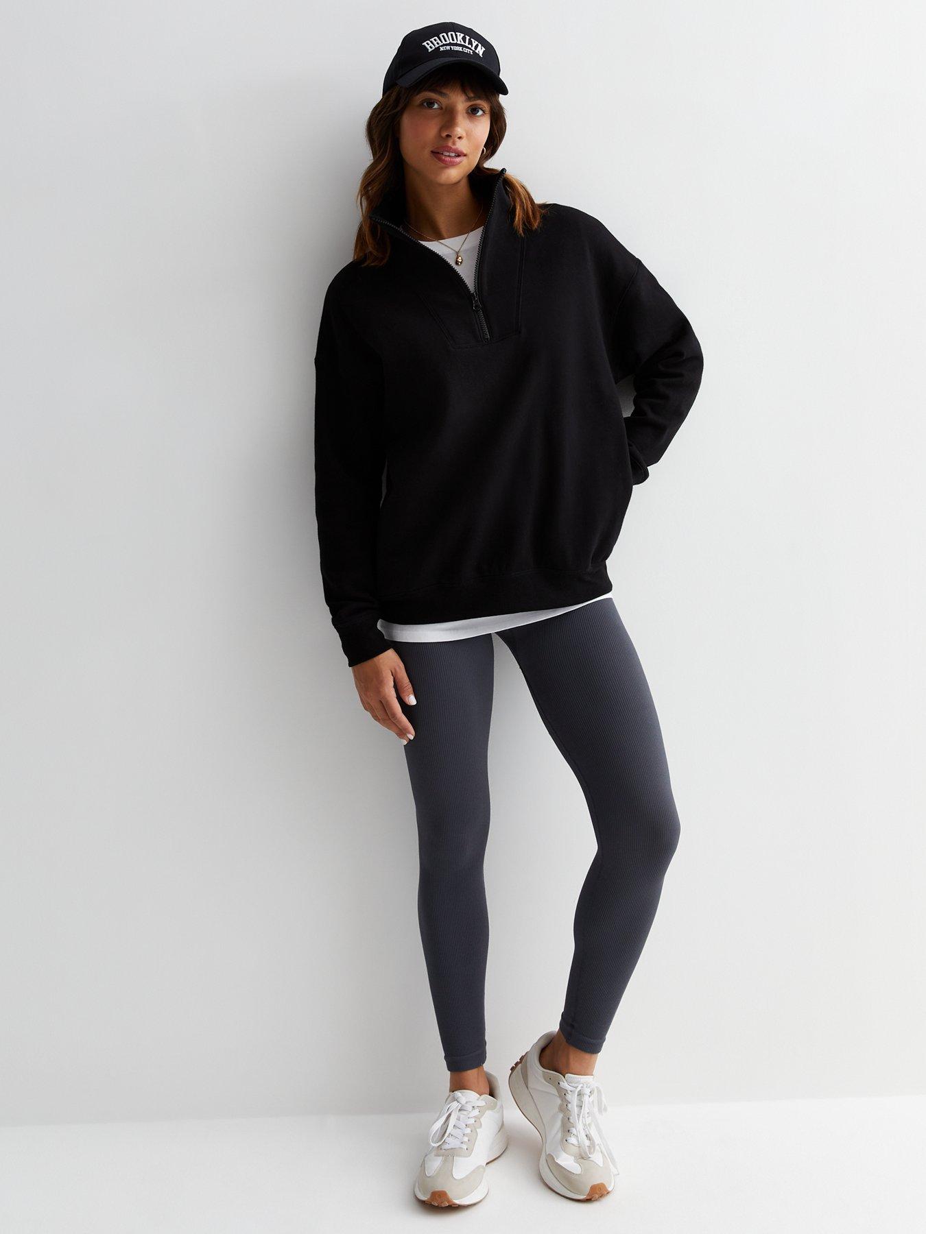 New look hot sale black sweatshirt