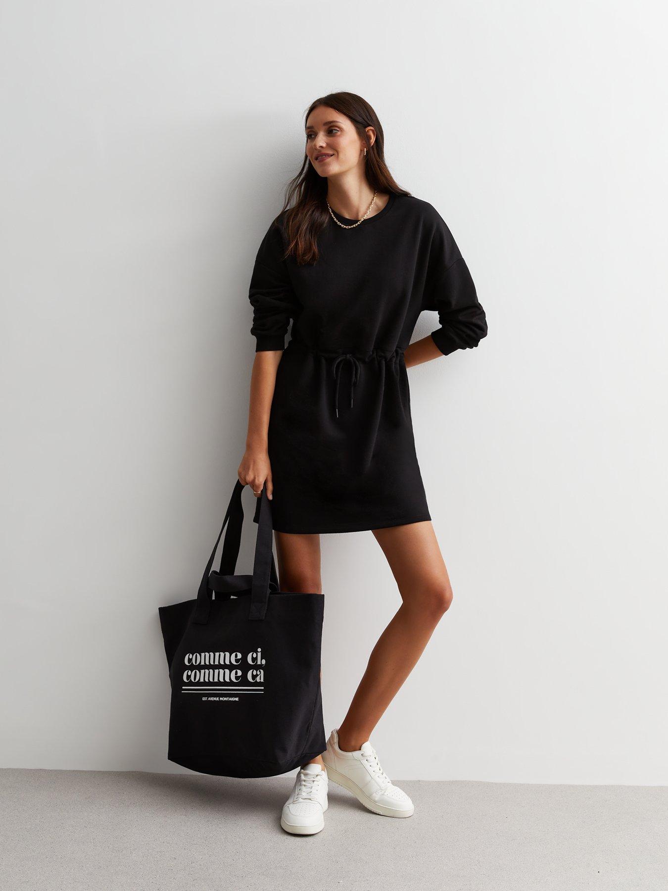 New look sweatshirt dress sale