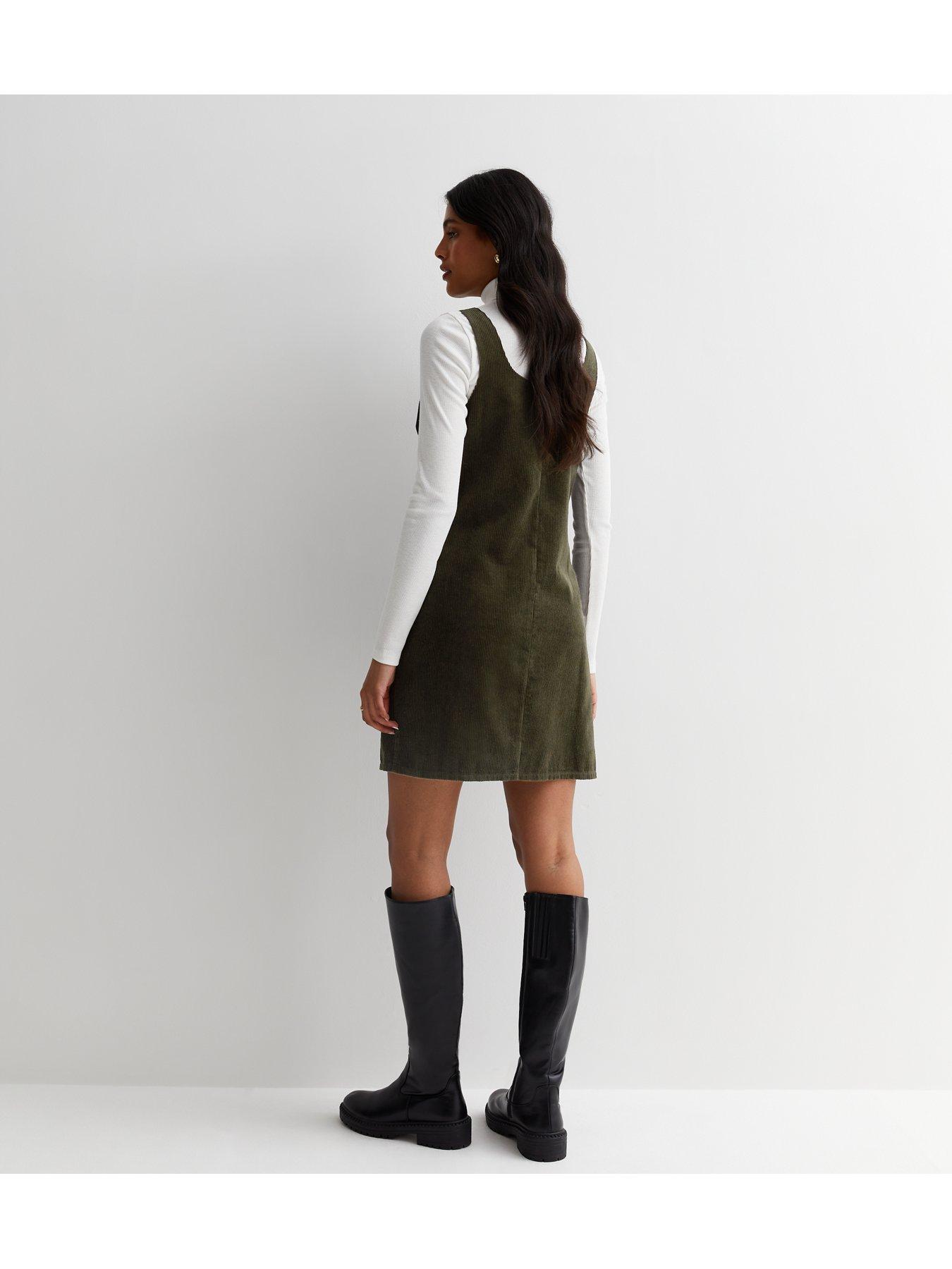 New look corduroy on sale pinafore
