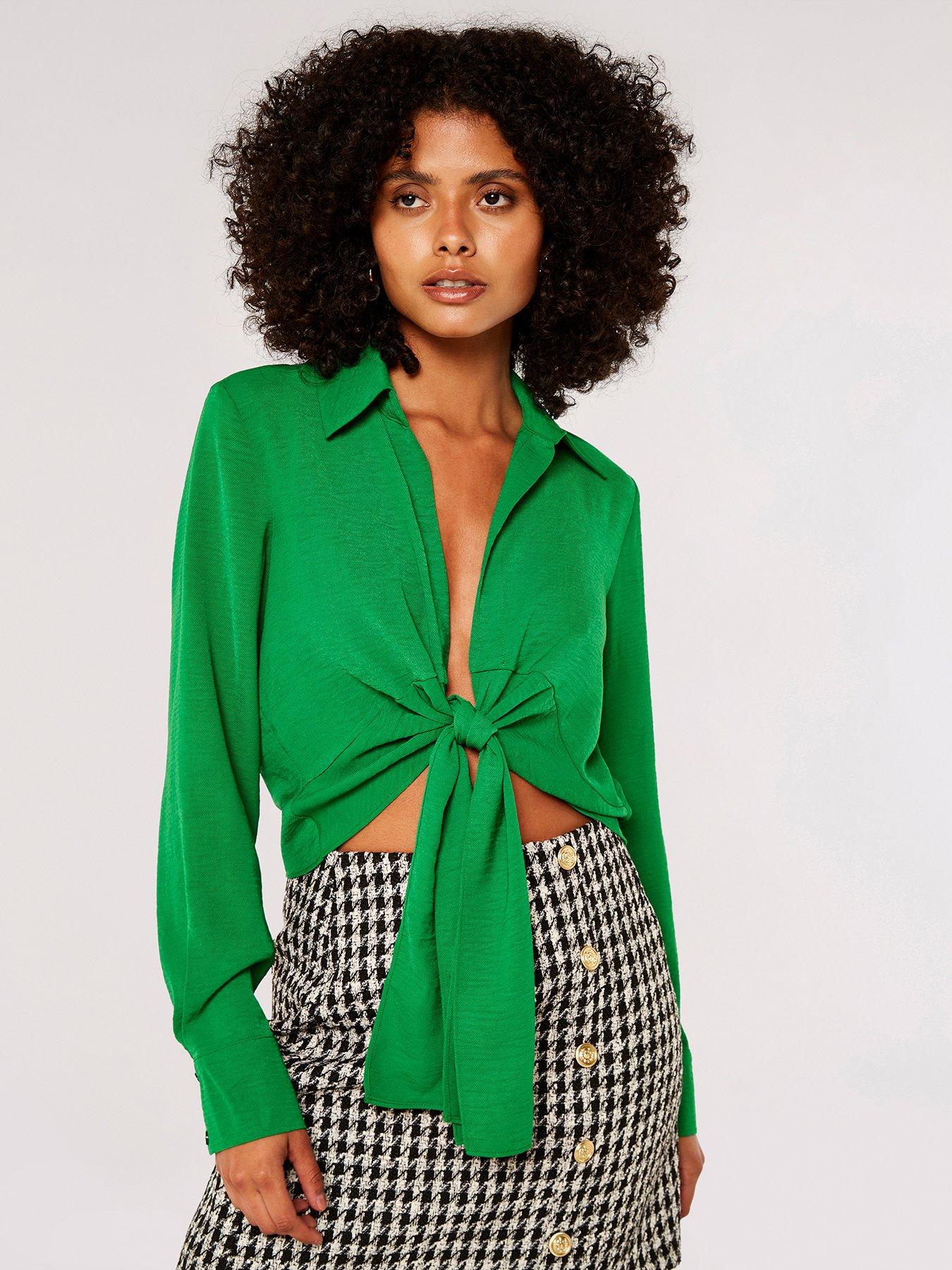 tie up blouse
