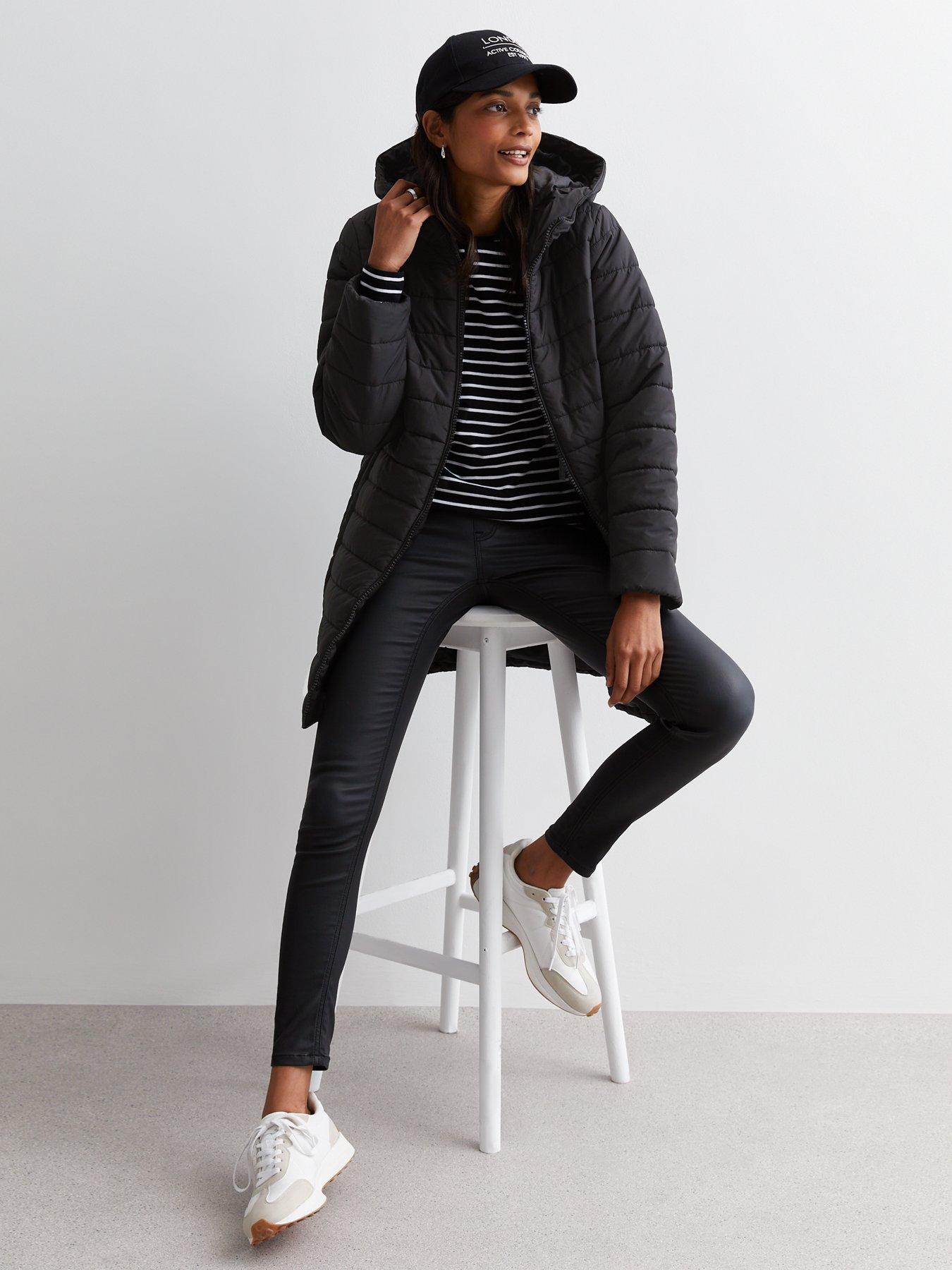 Longline Hooded Puffer Jacket