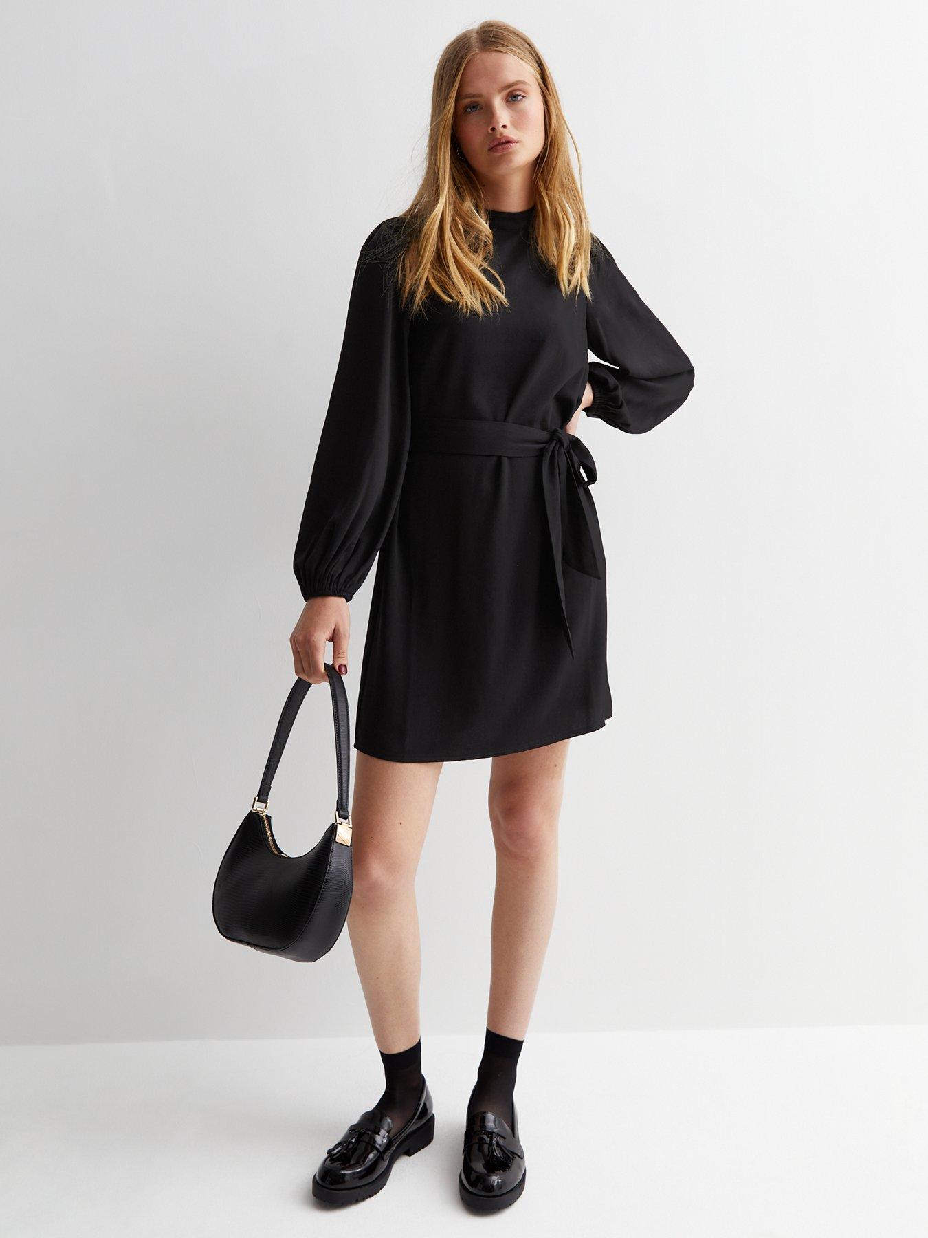 Black tunic dress uk sale