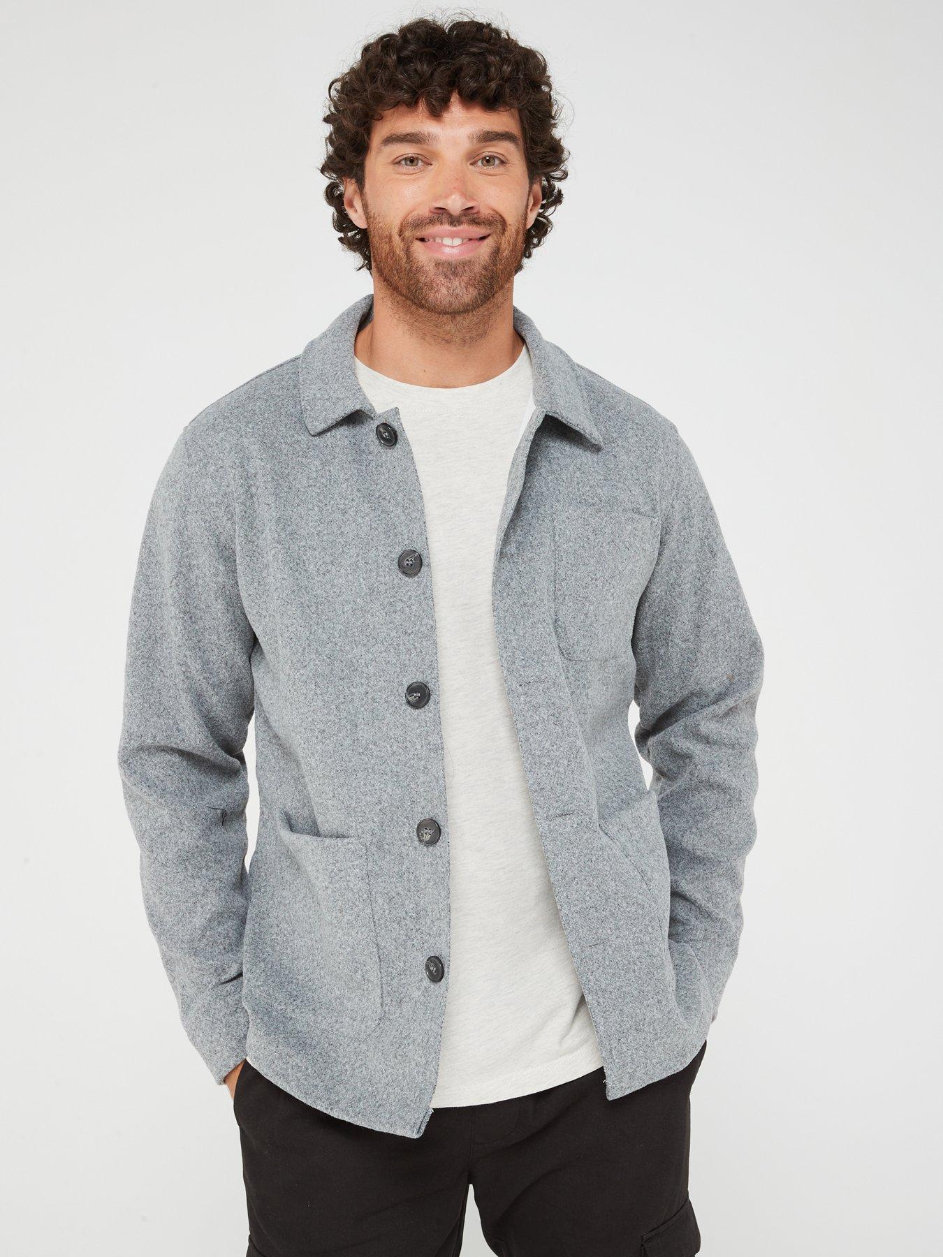 Grey hot sale marl jacket