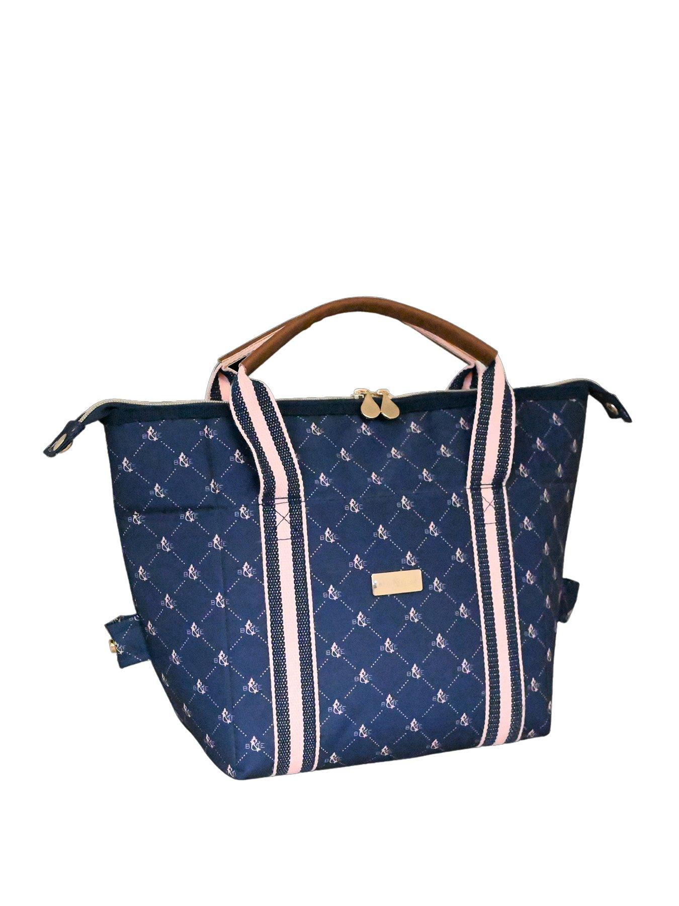 undefined Monogram 'Midnight' Convertible 2 in 1 Picnic Lunch Bag