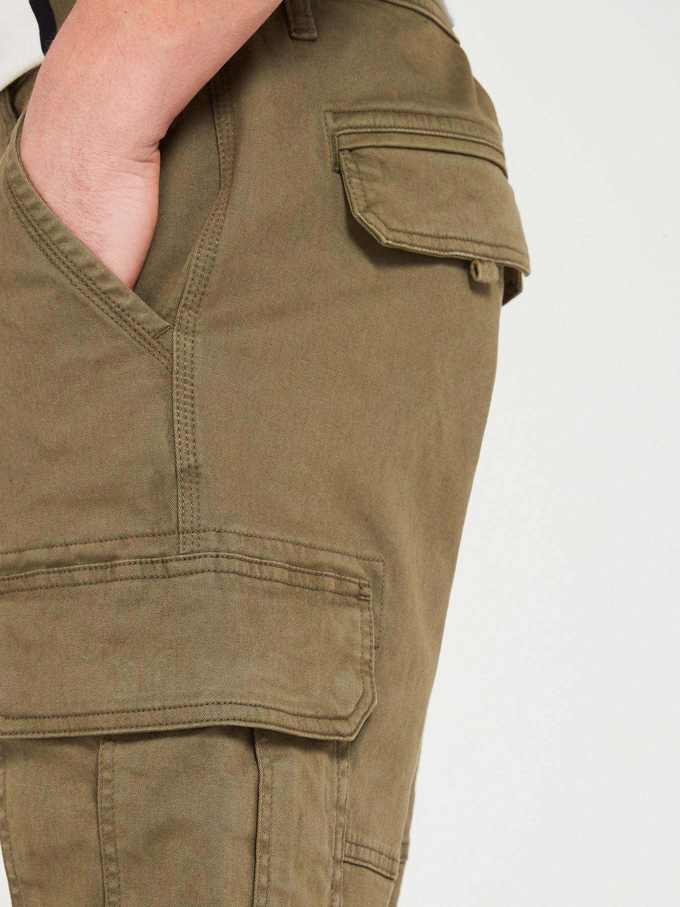 Image 4 of 4 of Very Man Cargo Shorts - Khaki