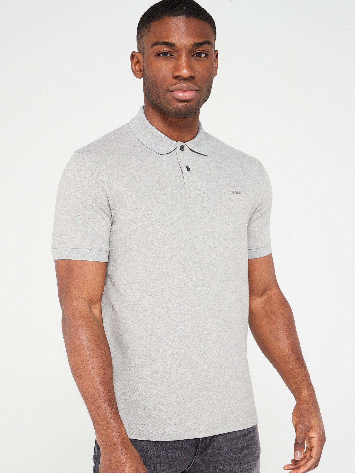 undefined Passenger Slim Fit Polo Shirt - Grey