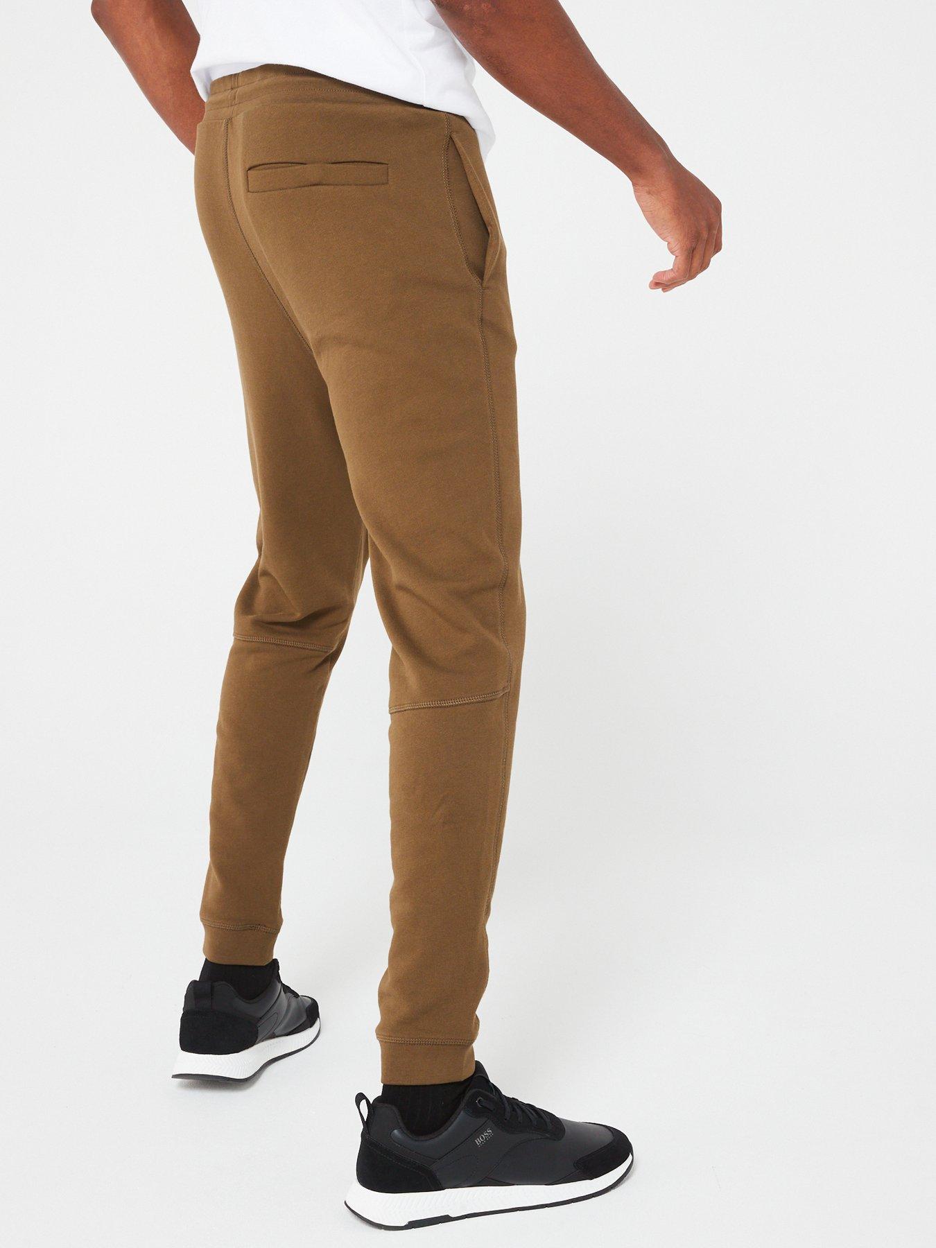 Brown khaki joggers online