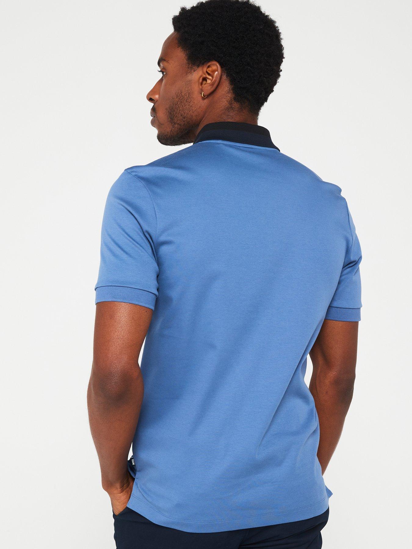 Image 2 of 4 of BOSS Phillipson 116 Slim Fit Polo Shirt - Blue