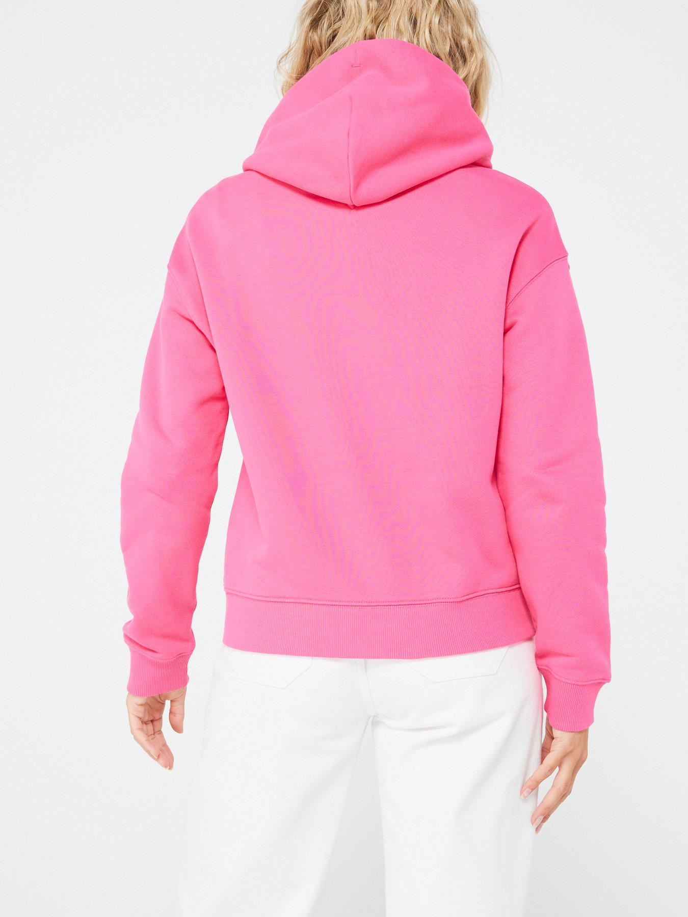 Tommy jeans pink sale hoodie