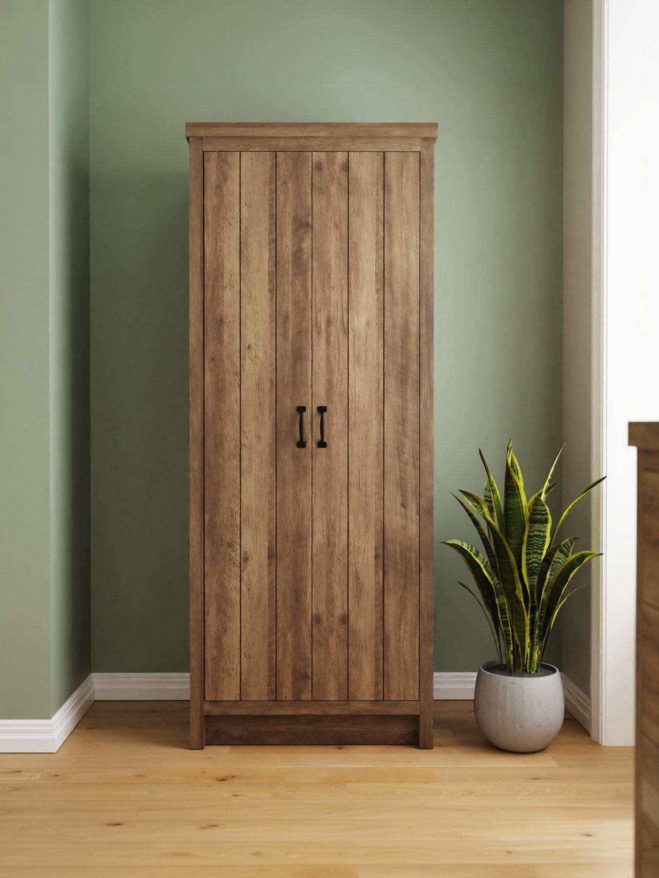 Image 1 of 7 of GFW Boston 2 Door Wardrobe - Oak