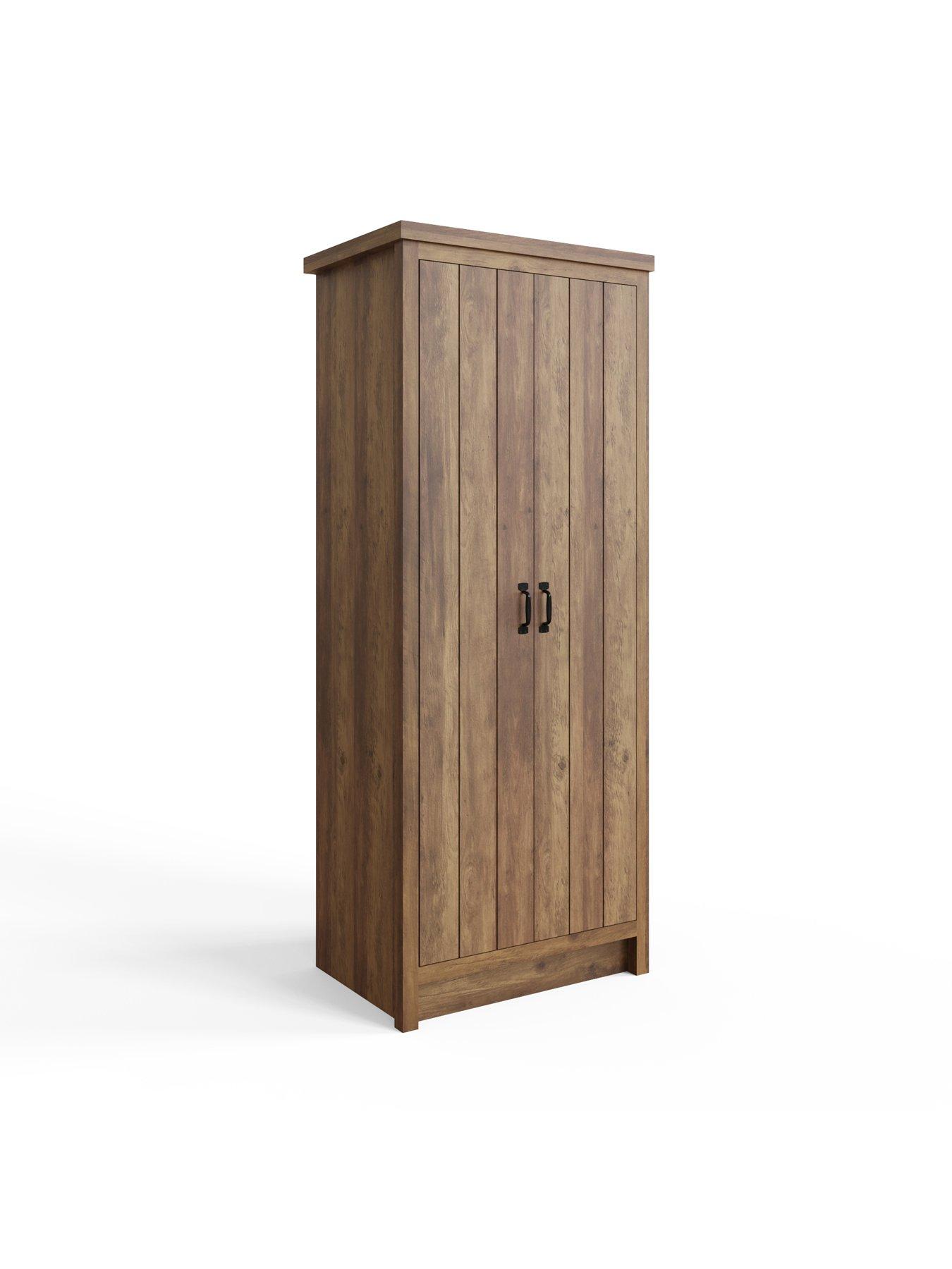 Image 3 of 7 of GFW Boston 2 Door Wardrobe - Oak