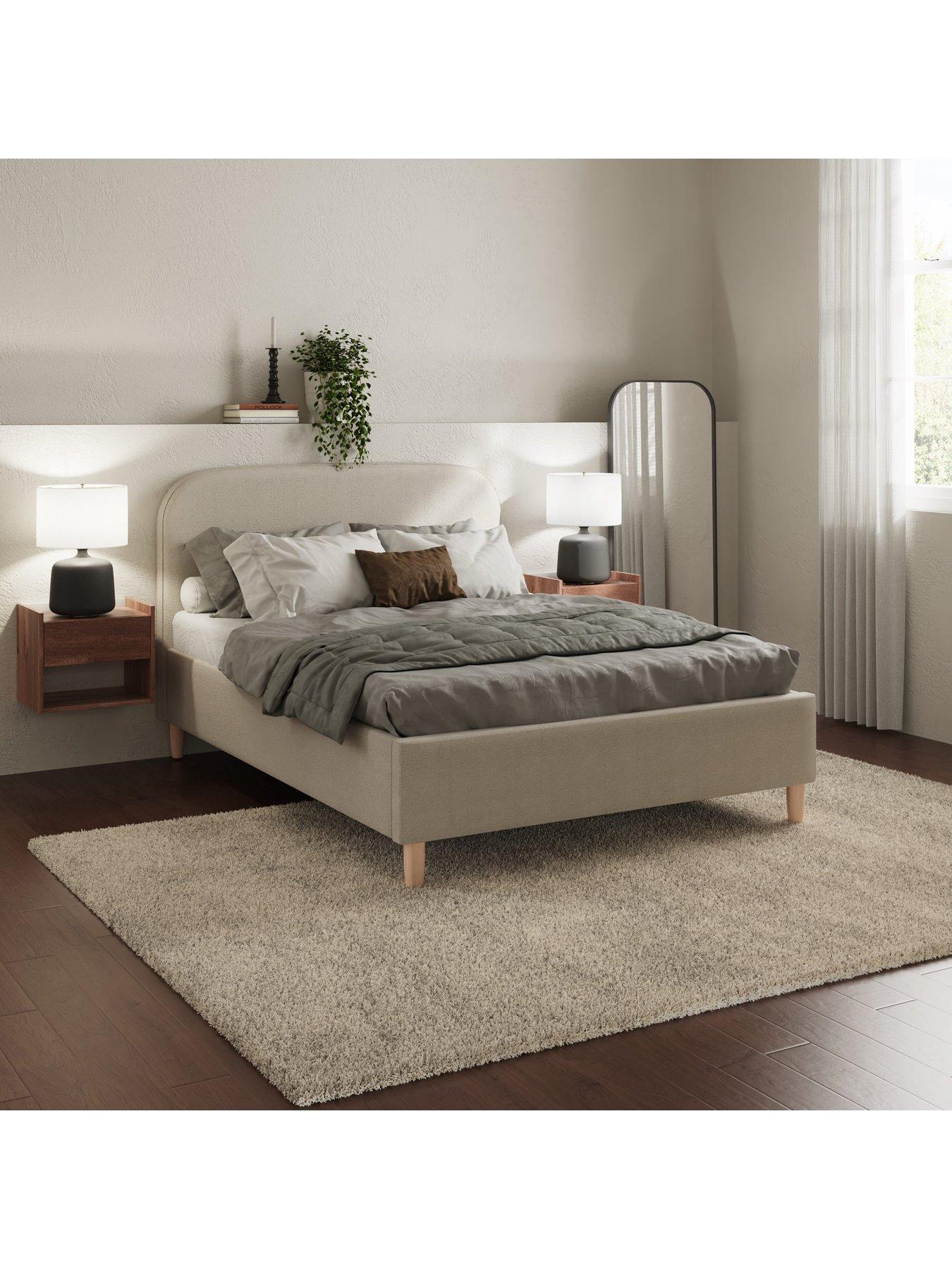 undefined Florence Boucle Ottoman Bed Frame