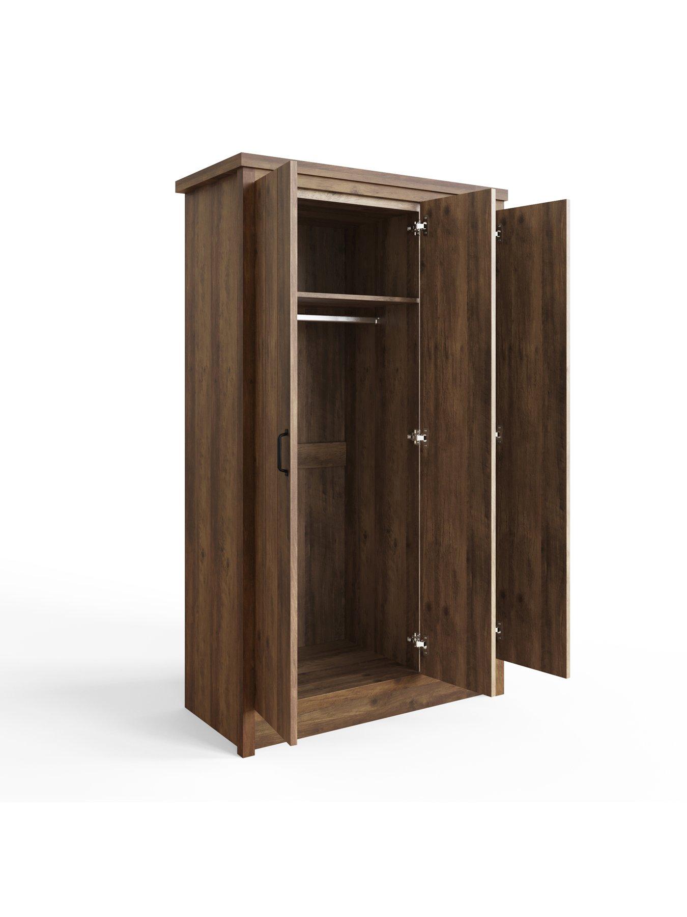 Image 4 of 7 of GFW Boston 3 Door Wardrobe - Oak