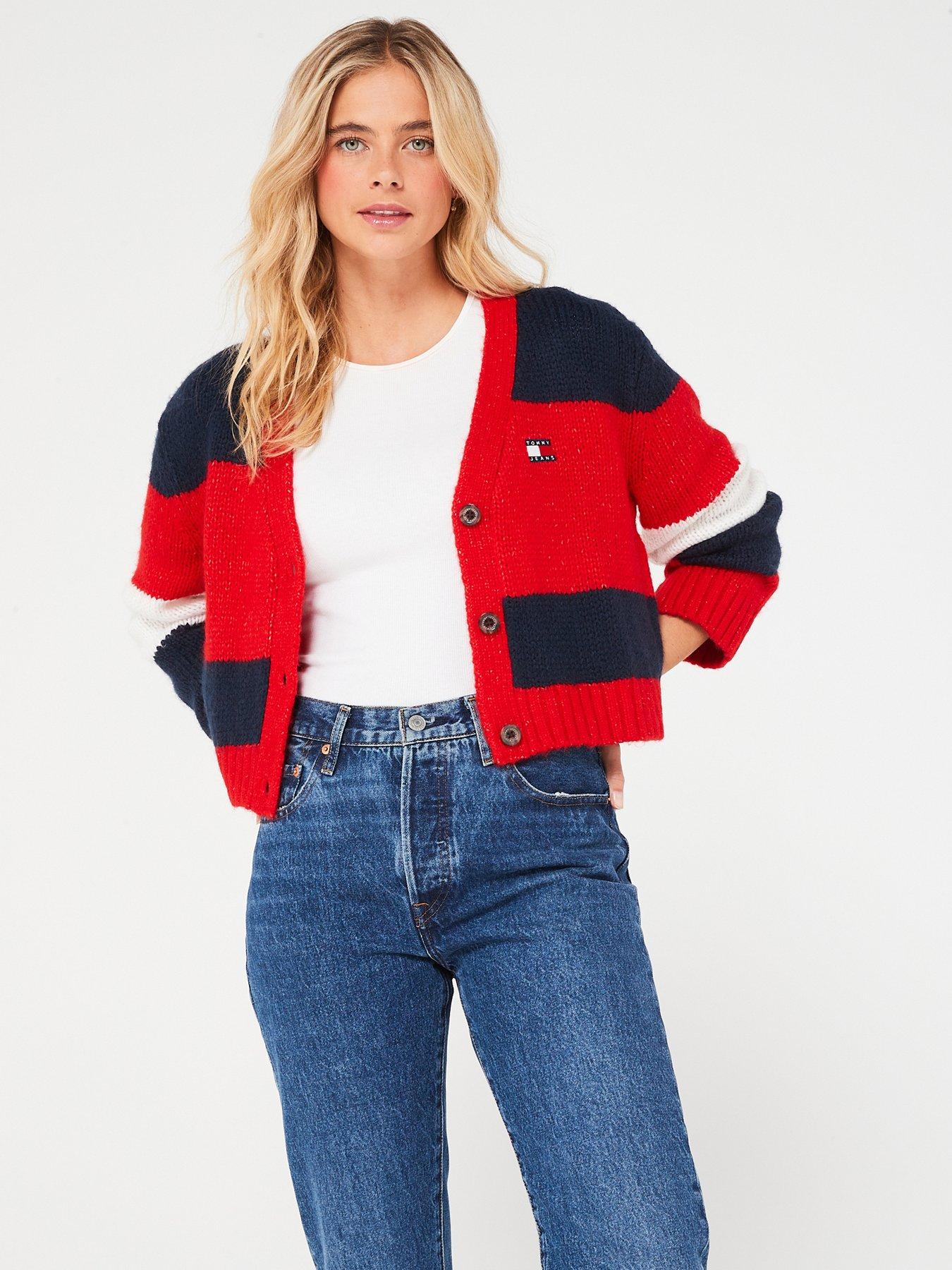 Cardigan jeans clearance