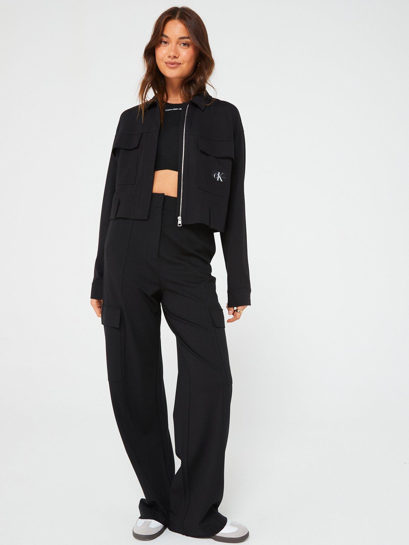 Women's calvin klein tracksuit hot sale sale