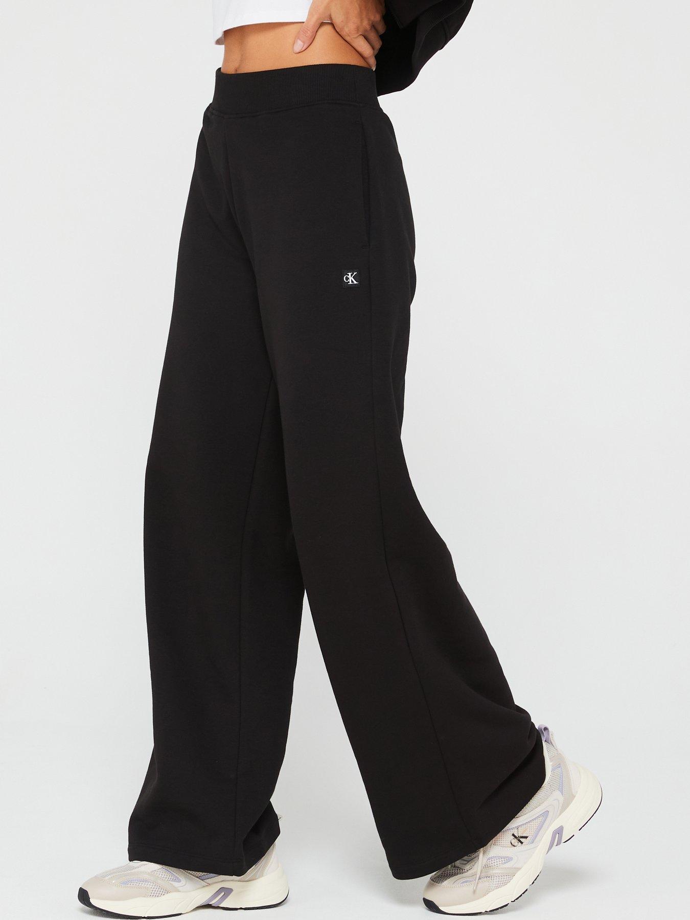 calvin-klein-jeans-logo-knit-wide-legnbspjogger-black