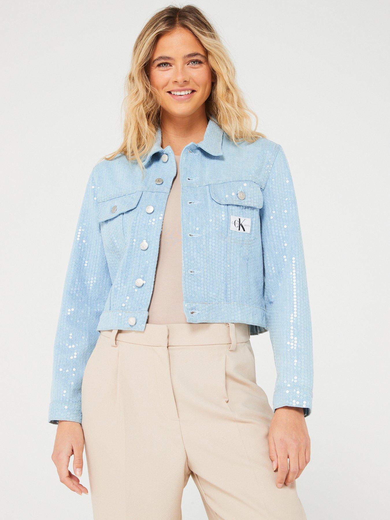 calvin-klein-jeans-cropped-90s-sequin-denim-jacket-blue