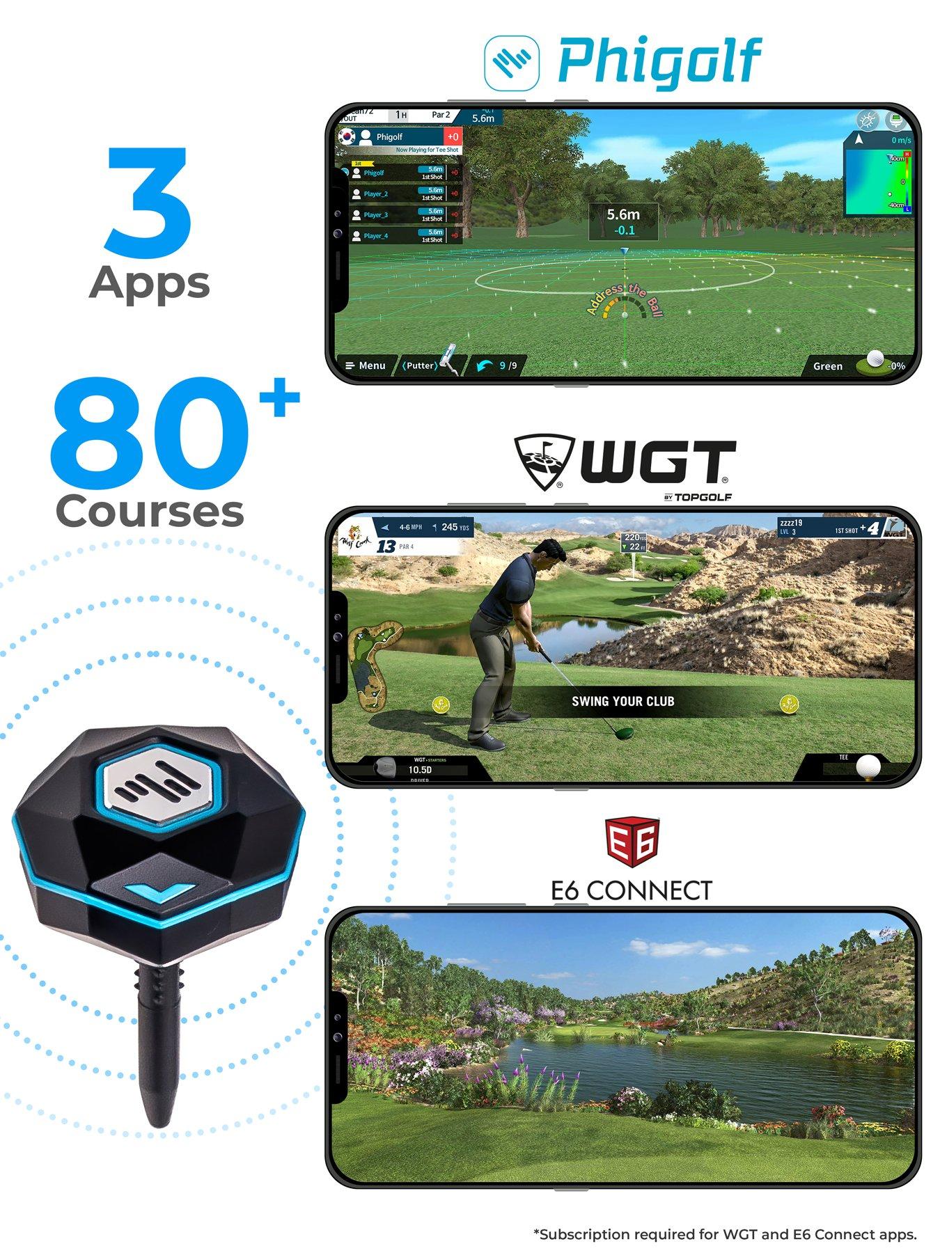 Image 4 of 8 of Phi Golf 2 Flex Indoor Golf Simulator