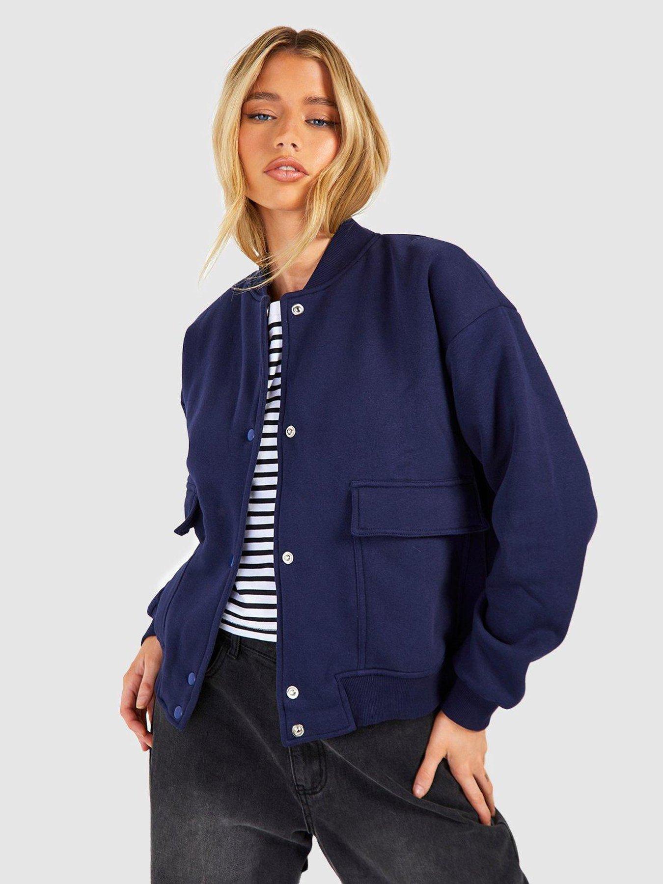 Bomber Jacket Machine Dark Blue