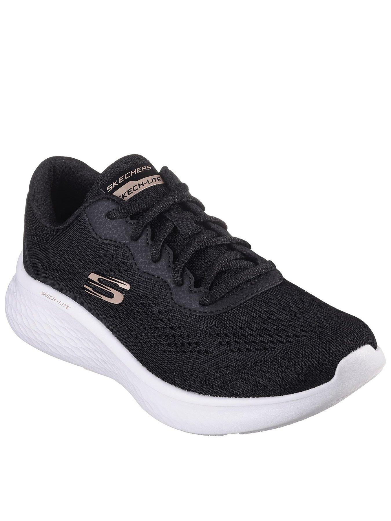 Skechers ladies outlet lace up trainers