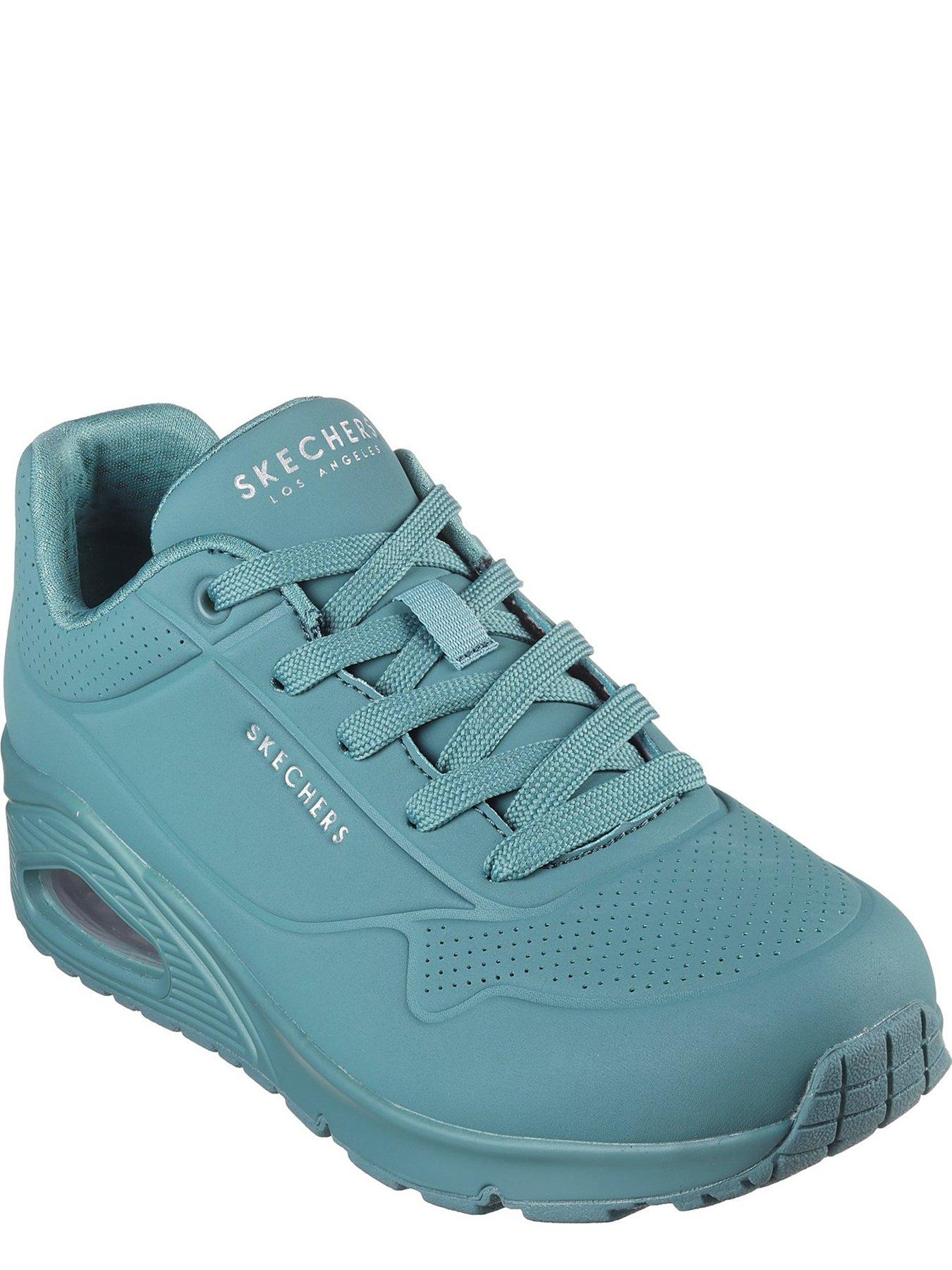 Skechers hot sale blue sneakers