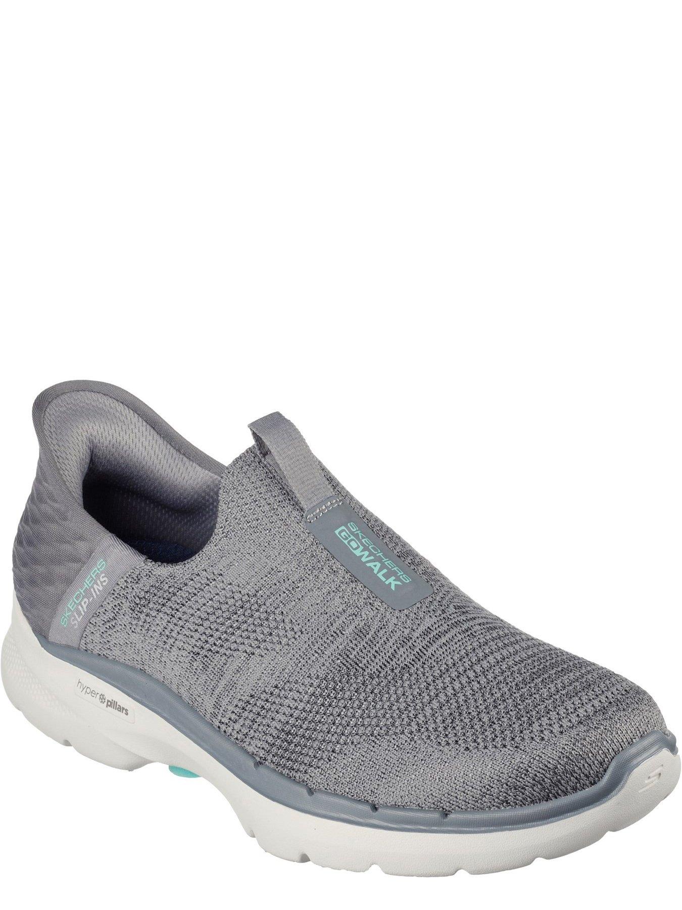 Skechers Go Walk 6 Fabulous View Slip In Trainers Grey very