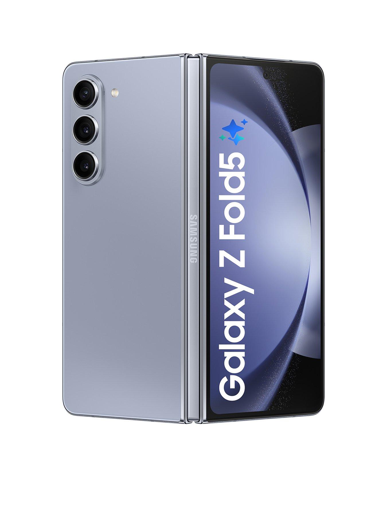 Galaxy Z Fold 5, 256GB - Icy Blue - Galaxy AI