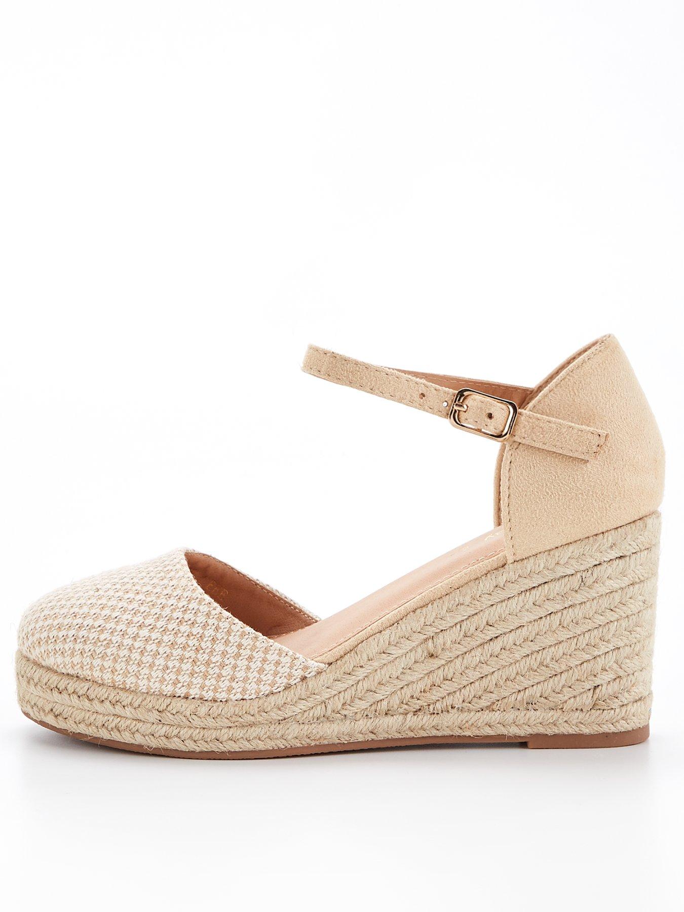 Extra wide wedge shoes on sale