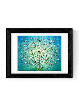 Product photograph of East End Prints The Singing Tree By Fiona Watson Wall Art - Framed from very.co.uk
