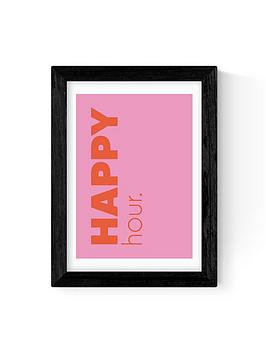 Product photograph of East End Prints Happy Hour By Inoui - Un-framed from very.co.uk