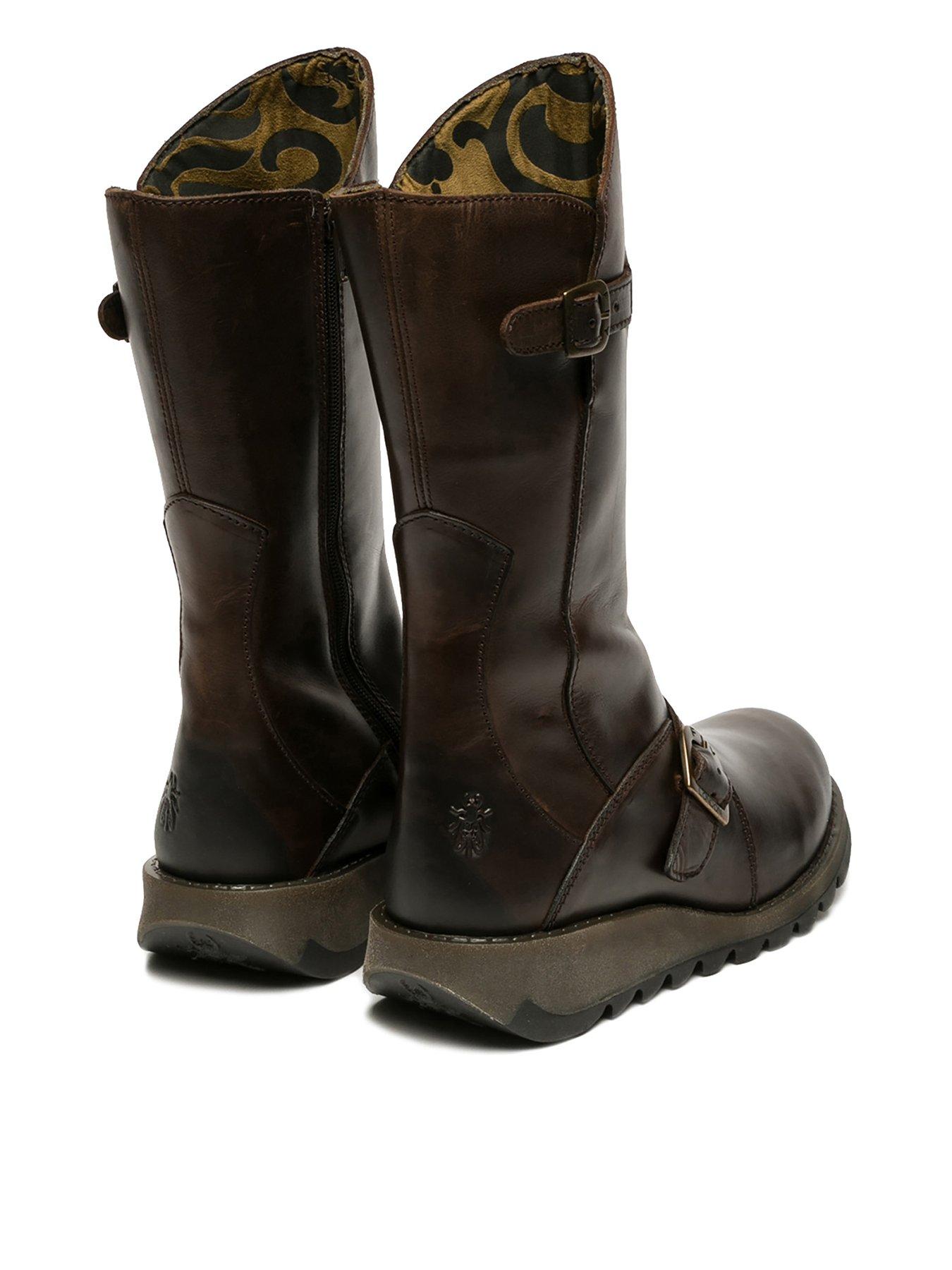 Fly mes 2 shop boots dark brown