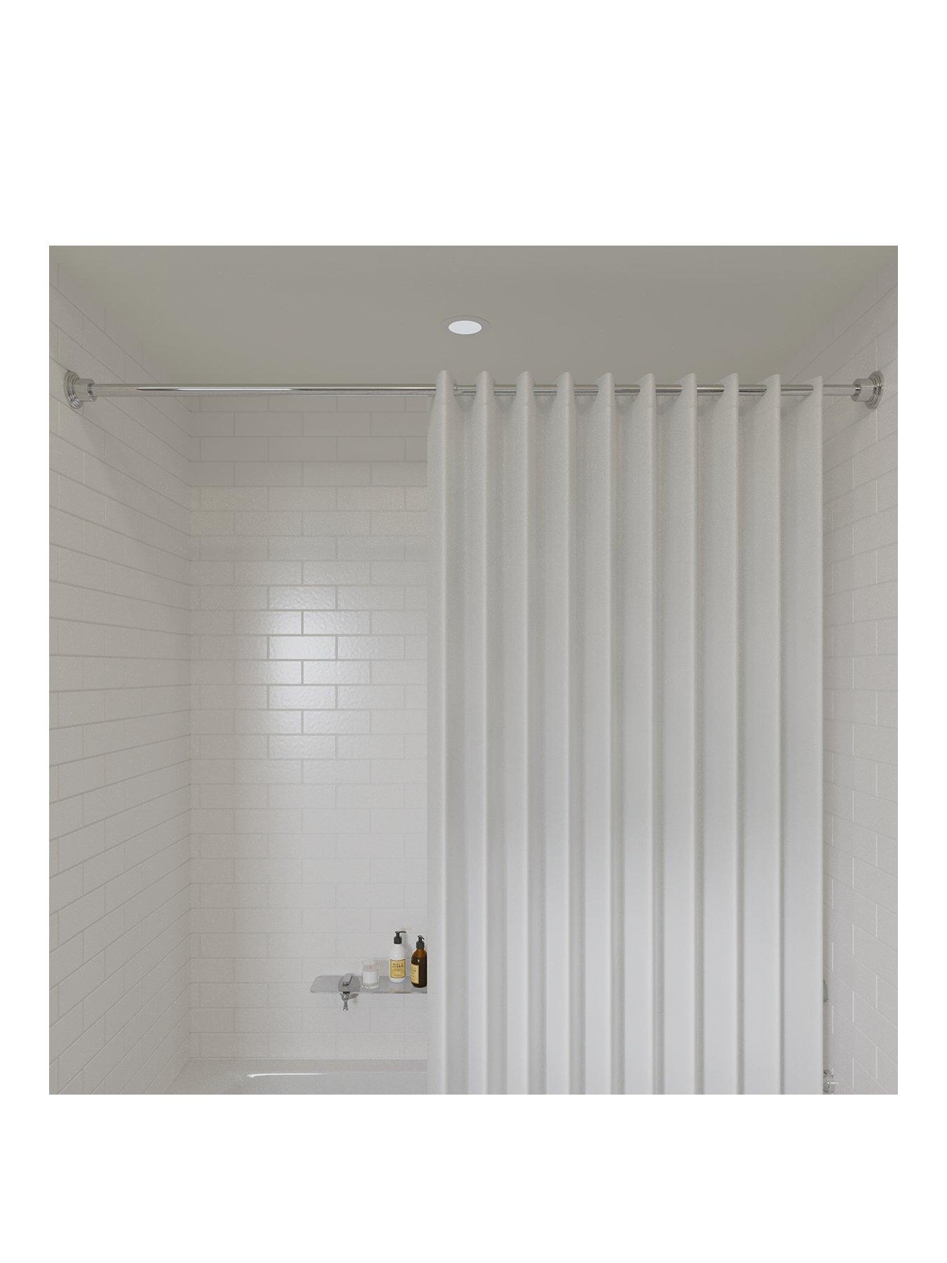 Rainbow Home Tension Pole Stainless Steel Shower Shelf