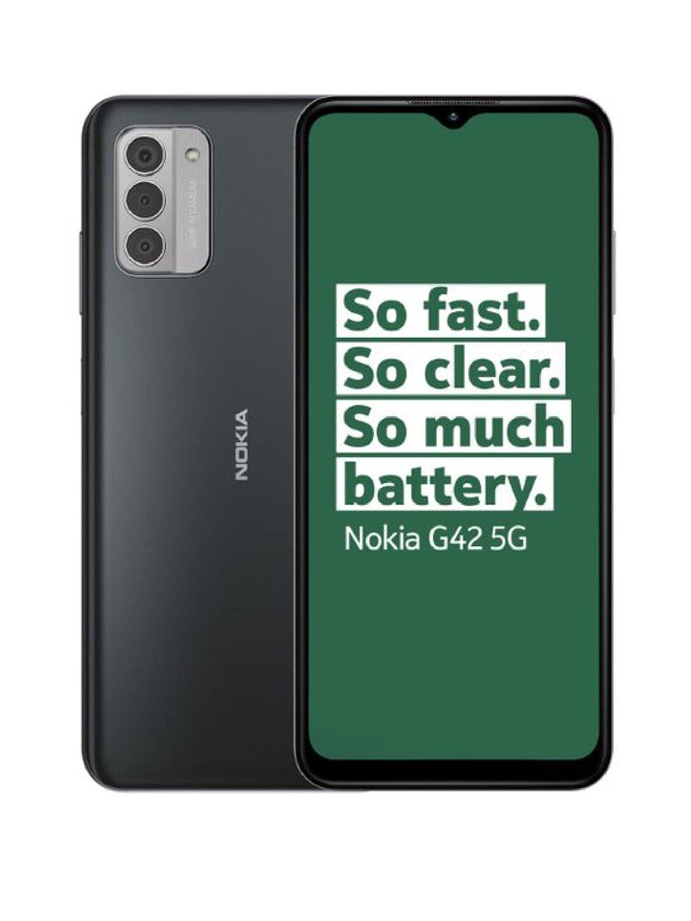 undefined G42 5G, 6GB RAM, 128GB Storage, Dual SIM - Grey