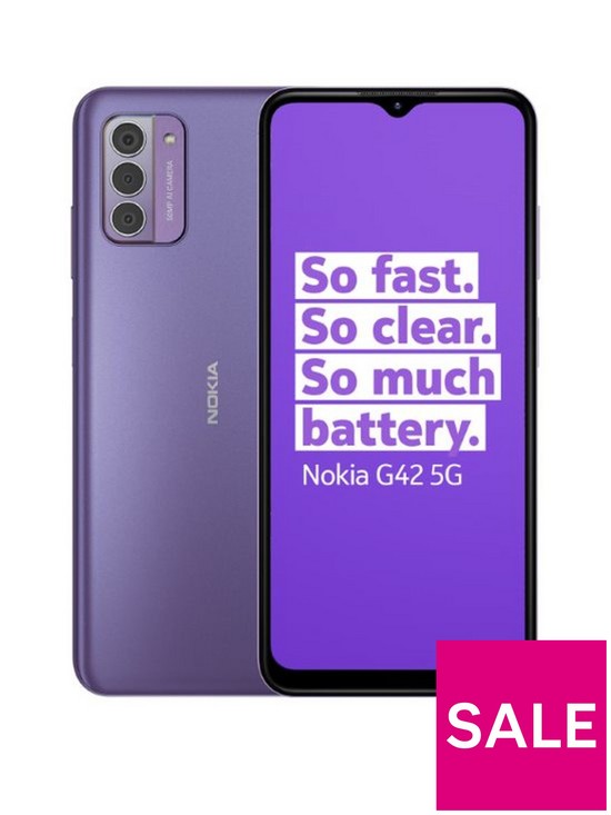 front image of nokia-g42-5g-dualnbspsimnbsp6gb-ramnbsp128gb-storage-purple