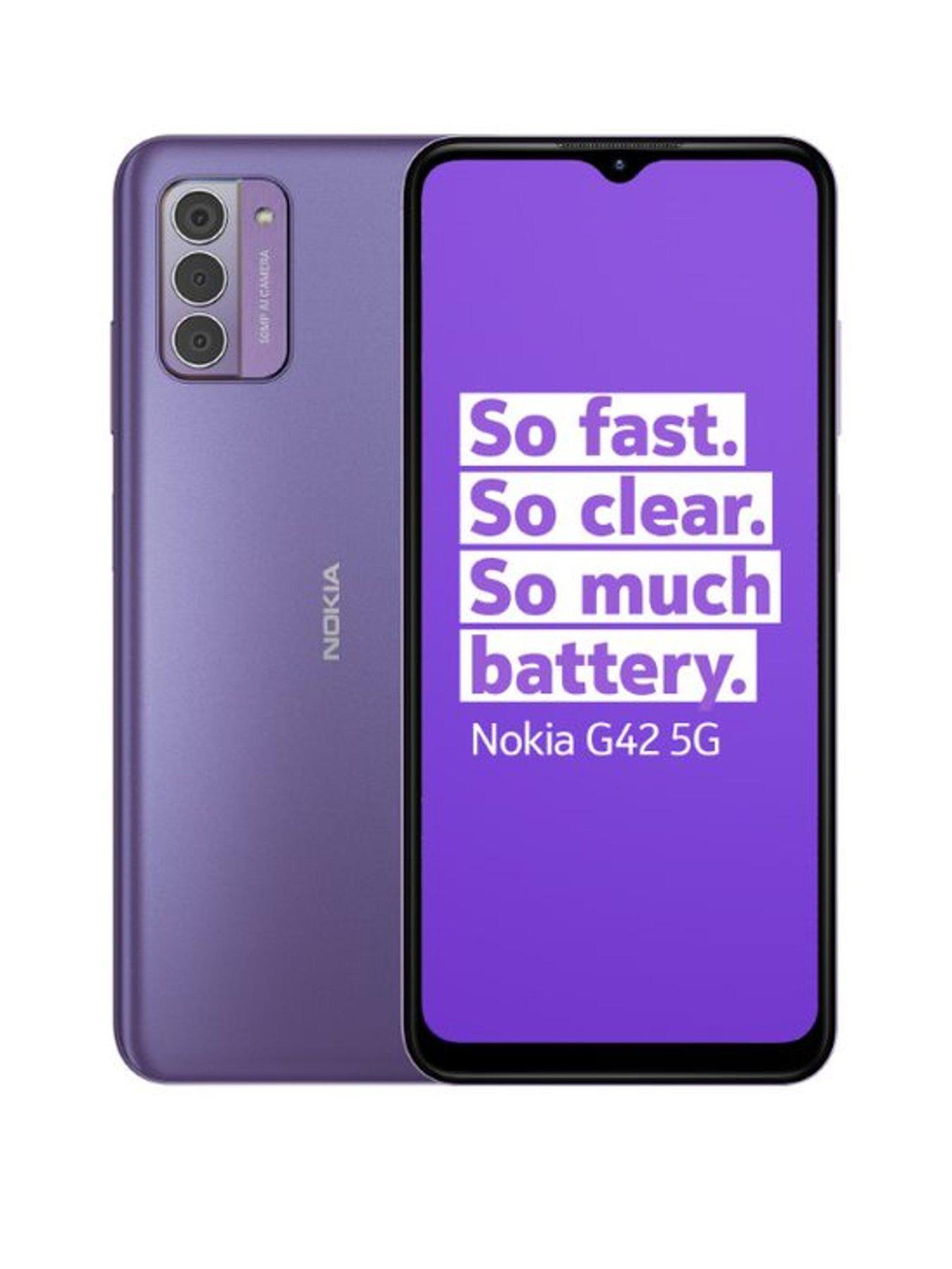 undefined G42 5G - Dual SIM, 6GB RAM, 128GB Storage, Purple