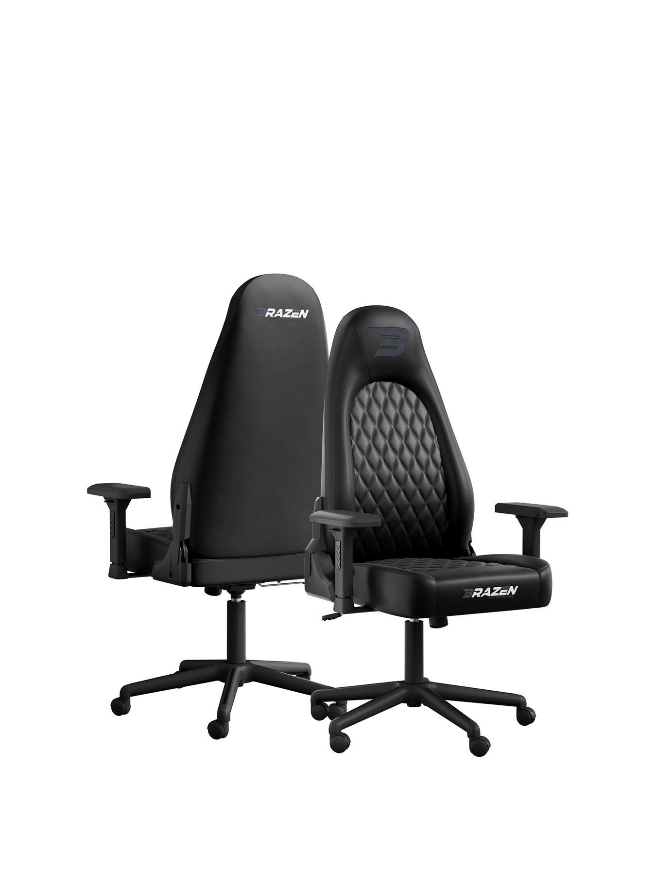 Product photograph of Brazen President Elite Esports Pc Gaming Chair from very.co.uk