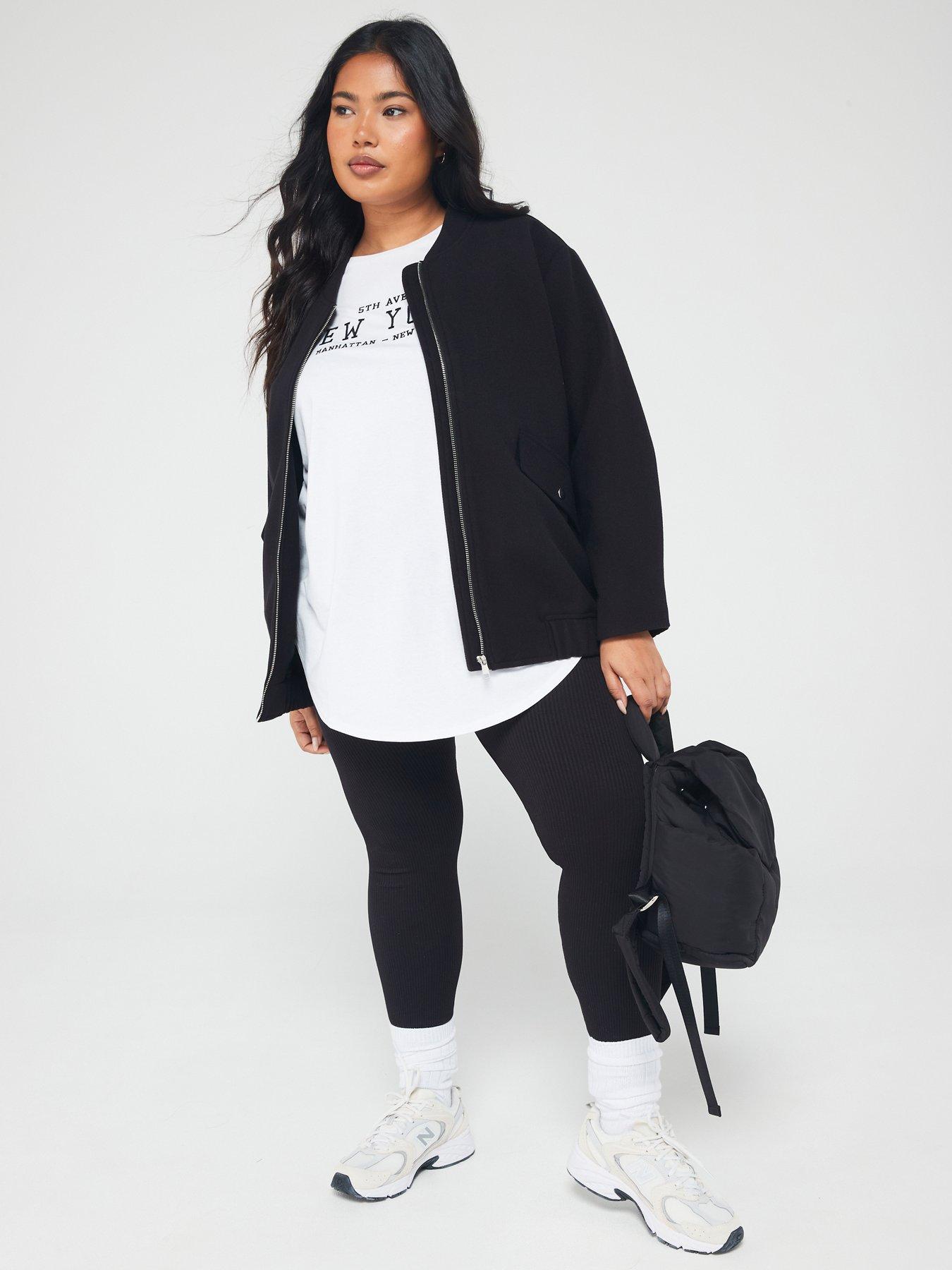 Plus size bomber jacket hot sale uk