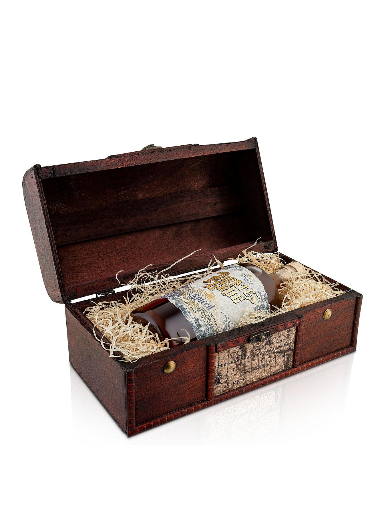 Image 1 of 3 of Pirate's Grog Spiced Rum Gift Chest