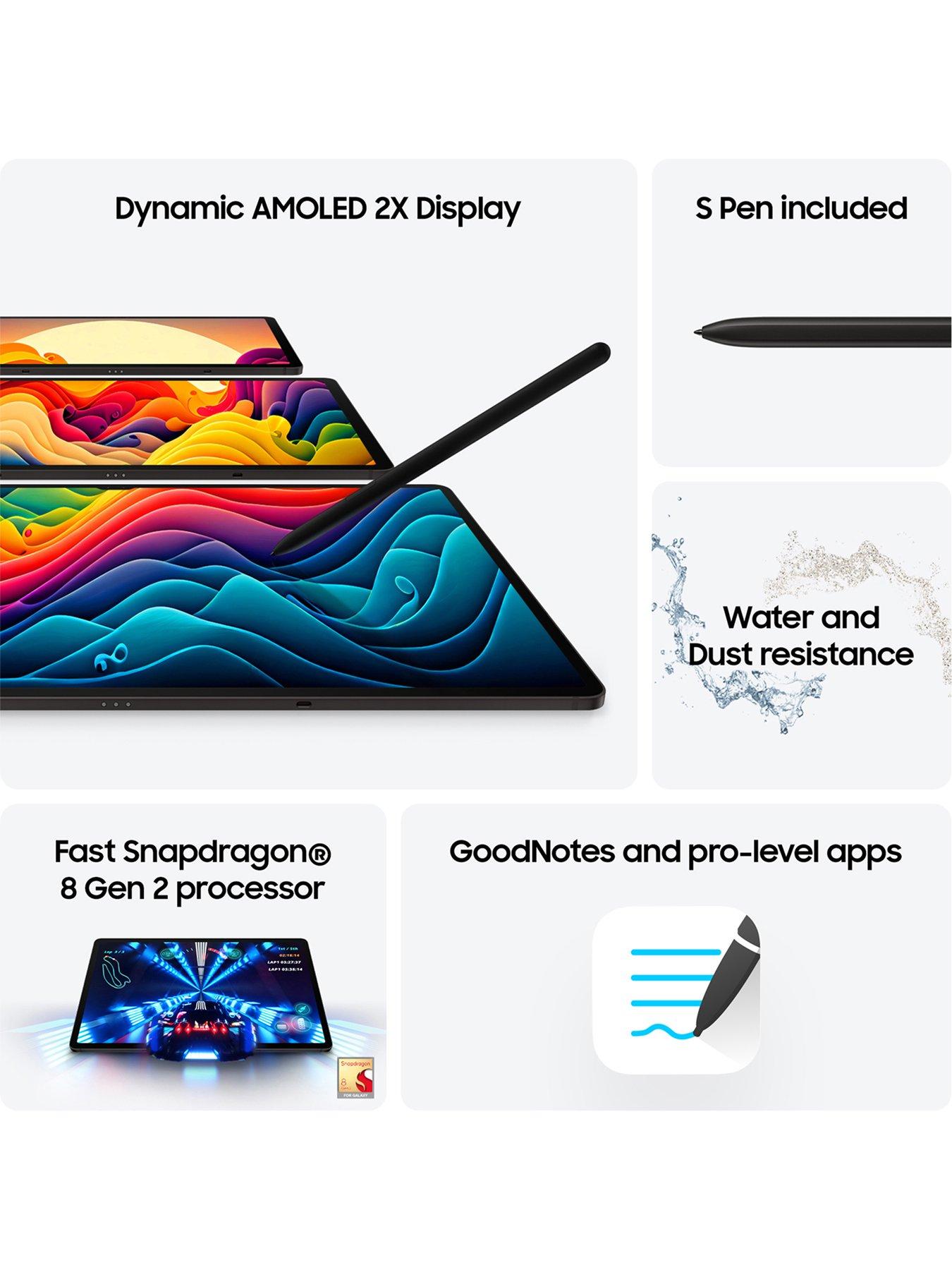 Image 4 of 8 of Samsung Galaxy Tab S9&nbsp;WiFi 11-inch Tablet with Galaxy AI&nbsp;-&nbsp;256GB, Graphite