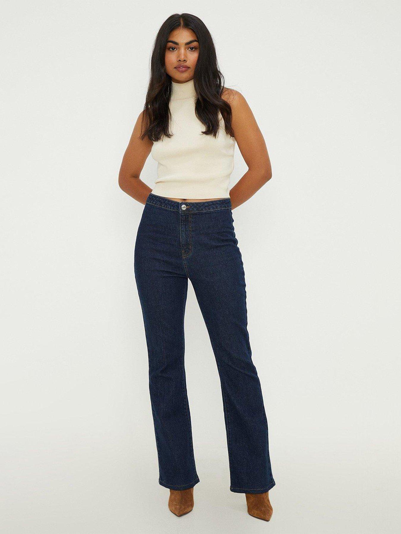 YOURS Plus Size Indigo Blue Bootcut Stretch ISLA Jeans