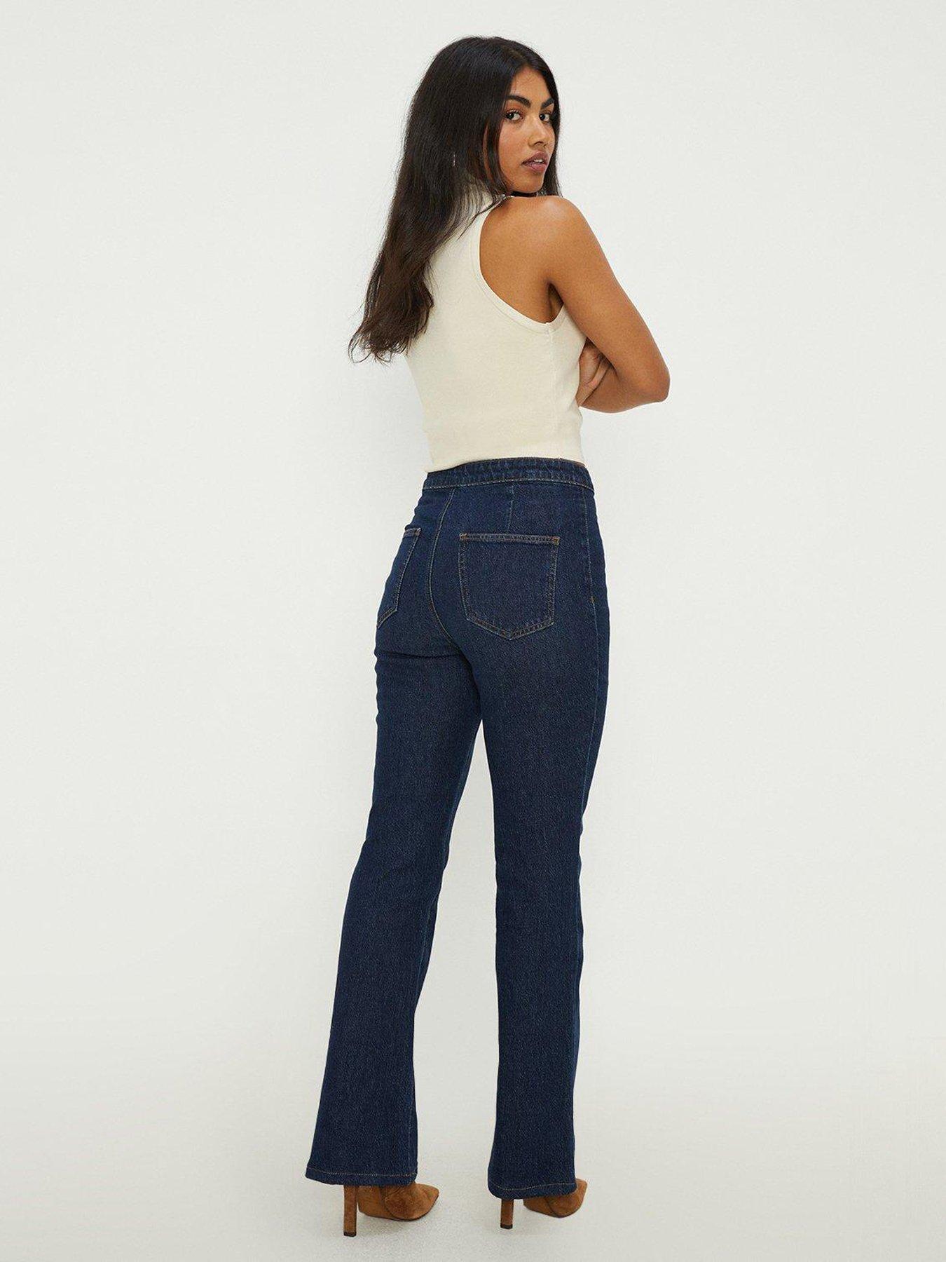 Dorothy Perkins Slim Bootcut Jeans - Indigo